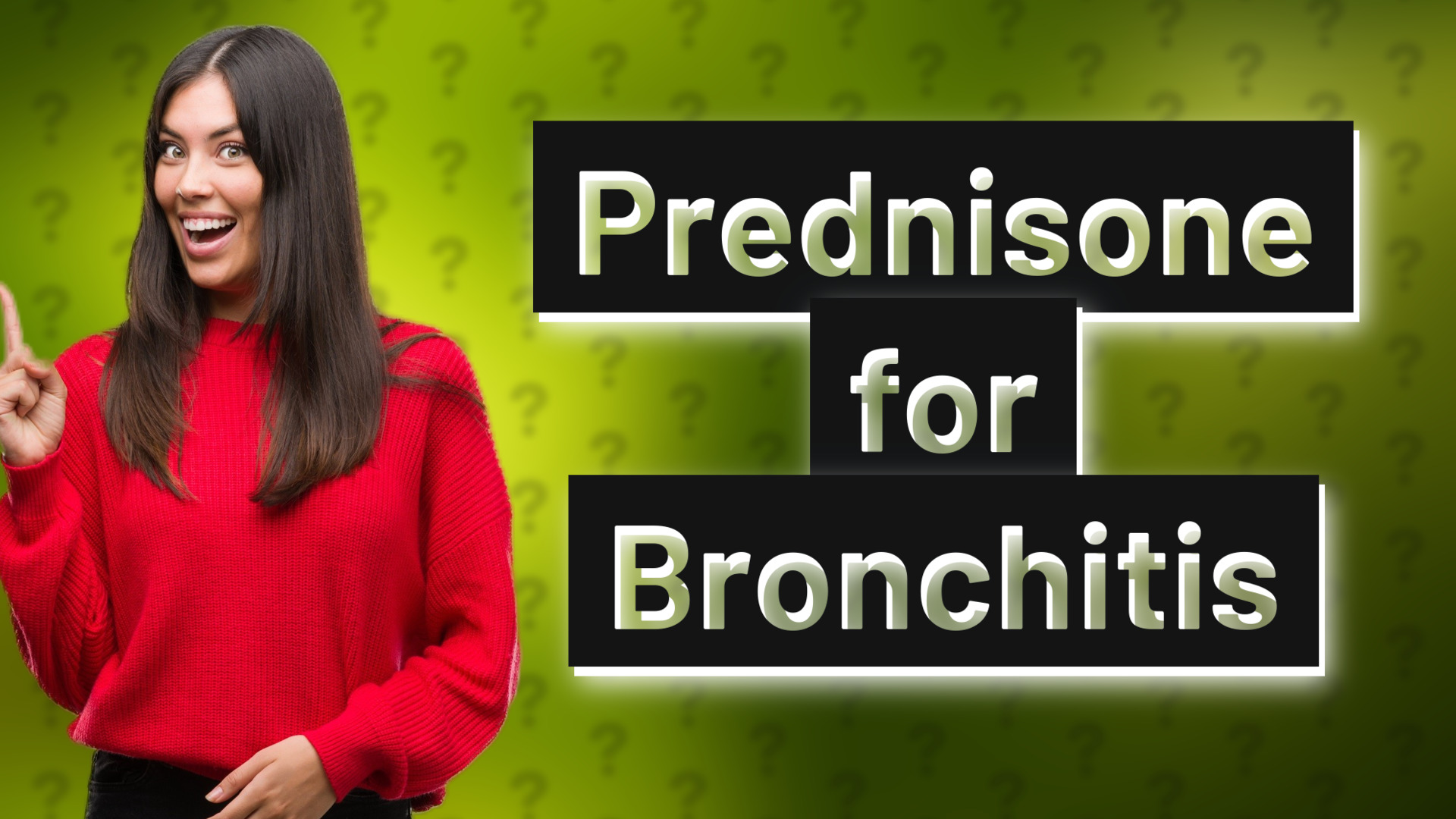 Prednisone for Bronchitis