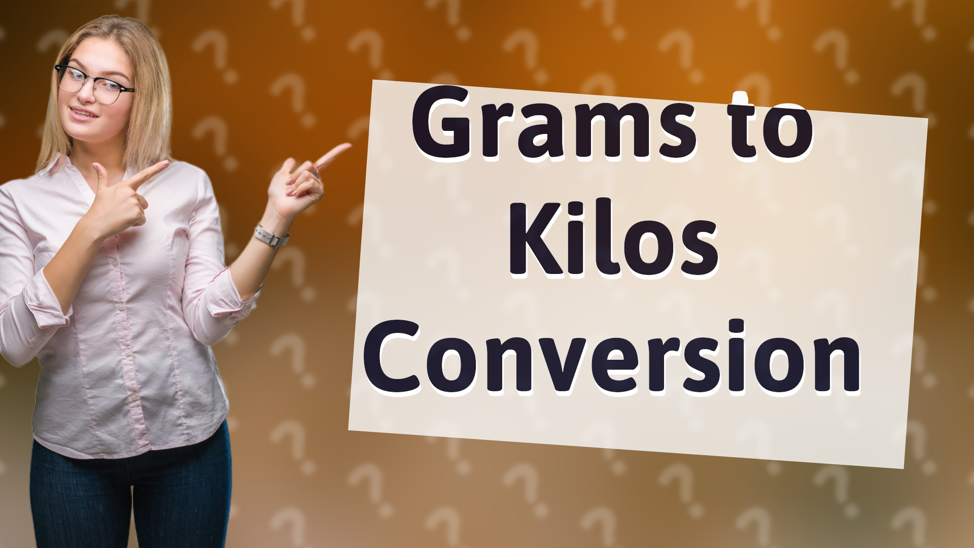 Grams to Kilos Conversion