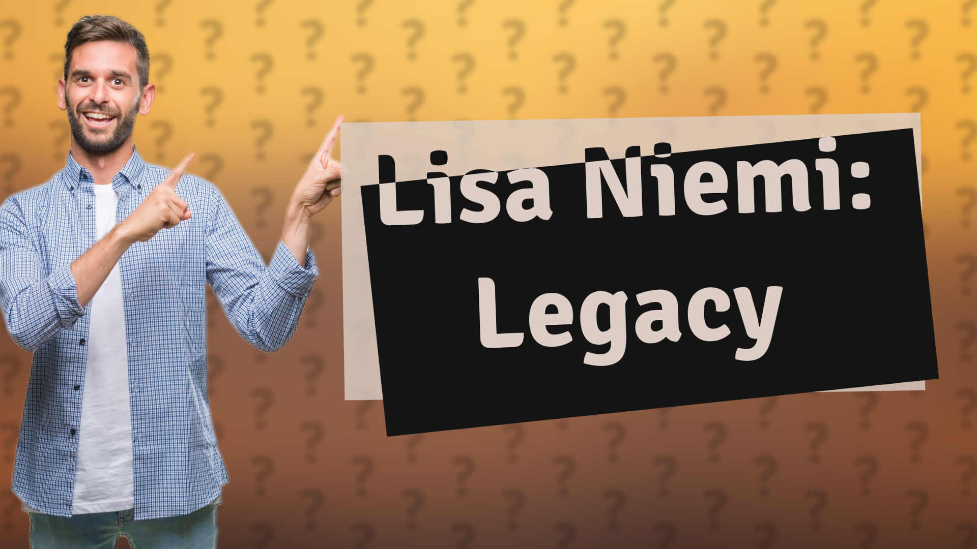 Lisa Niemi: Legacy