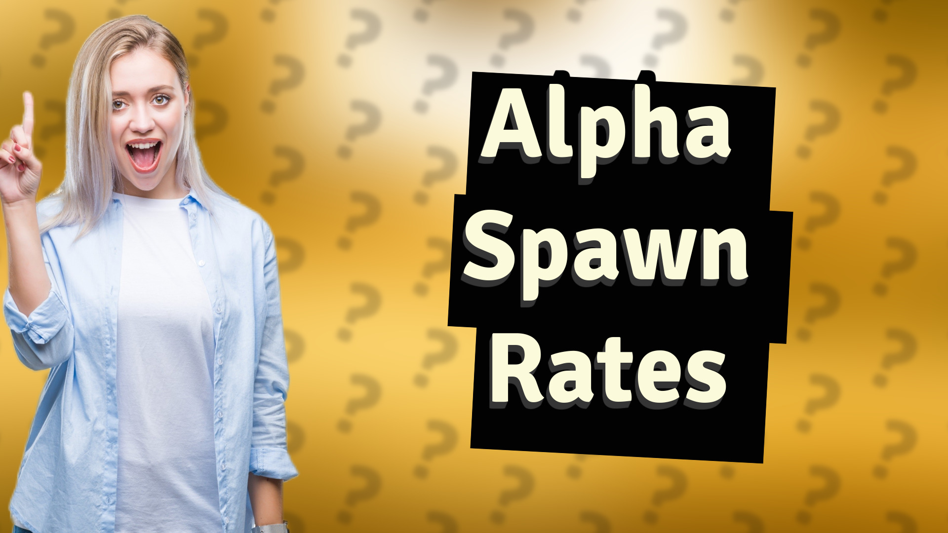 Alpha Spawn Rates