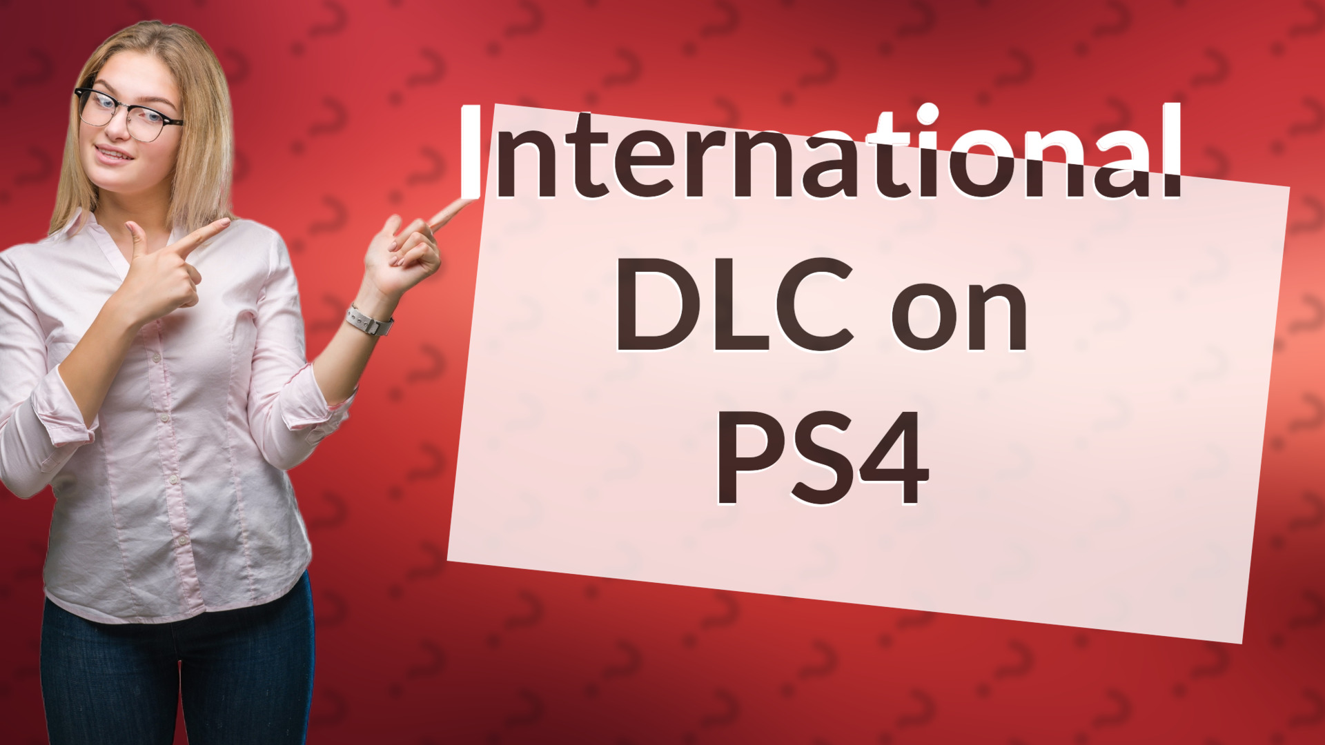 International DLC on PS4