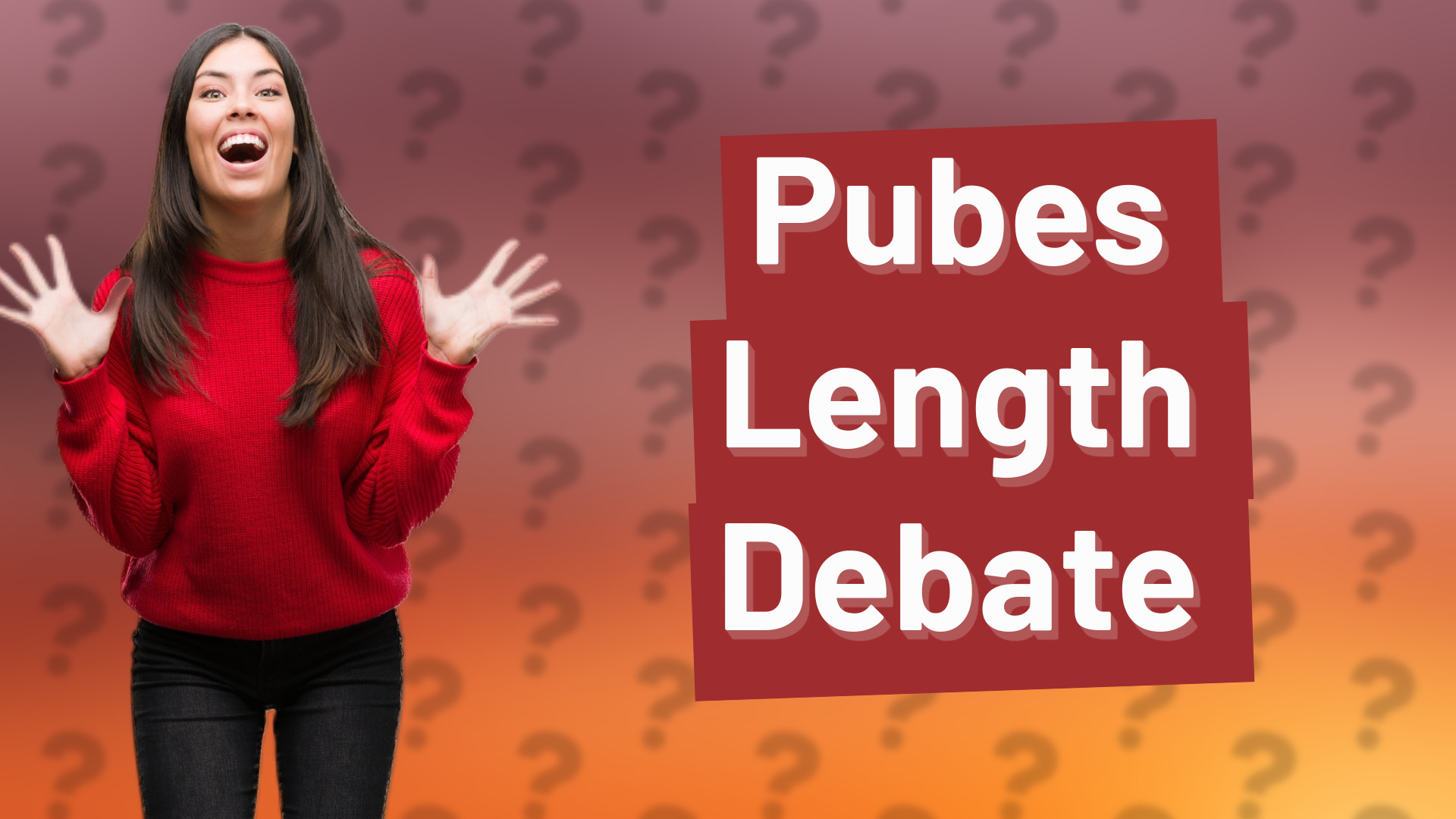 Pubes Length Debate