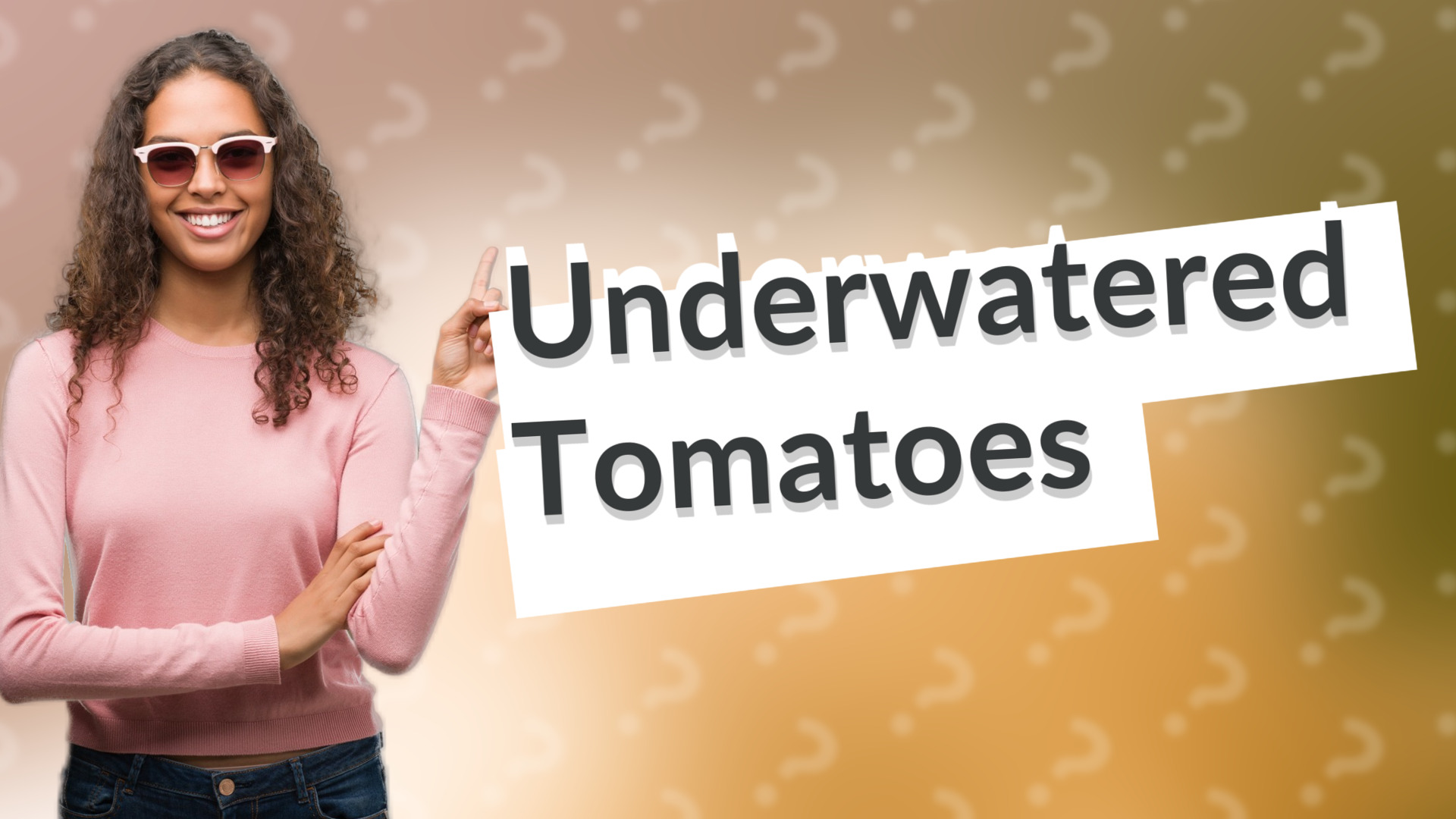 Underwatered Tomatoes