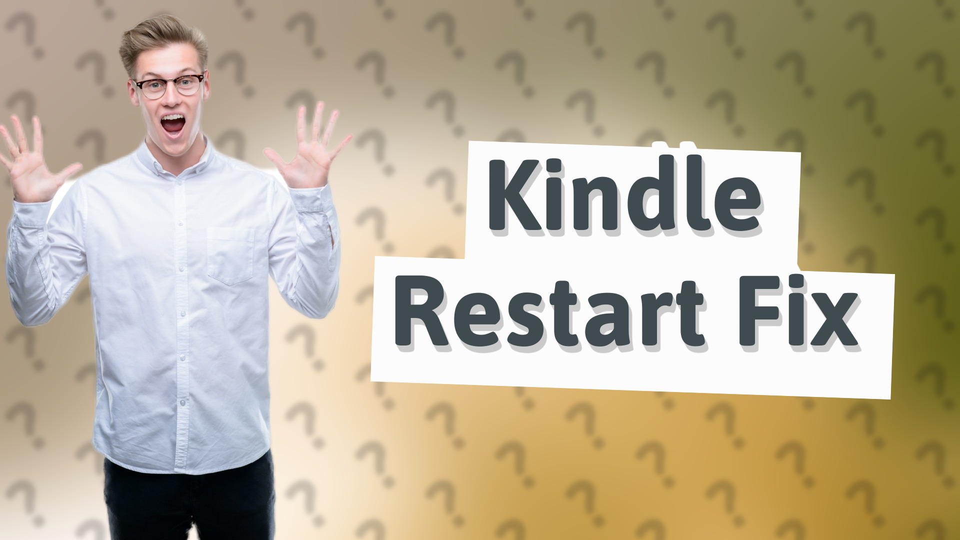 Kindle Restart Fix