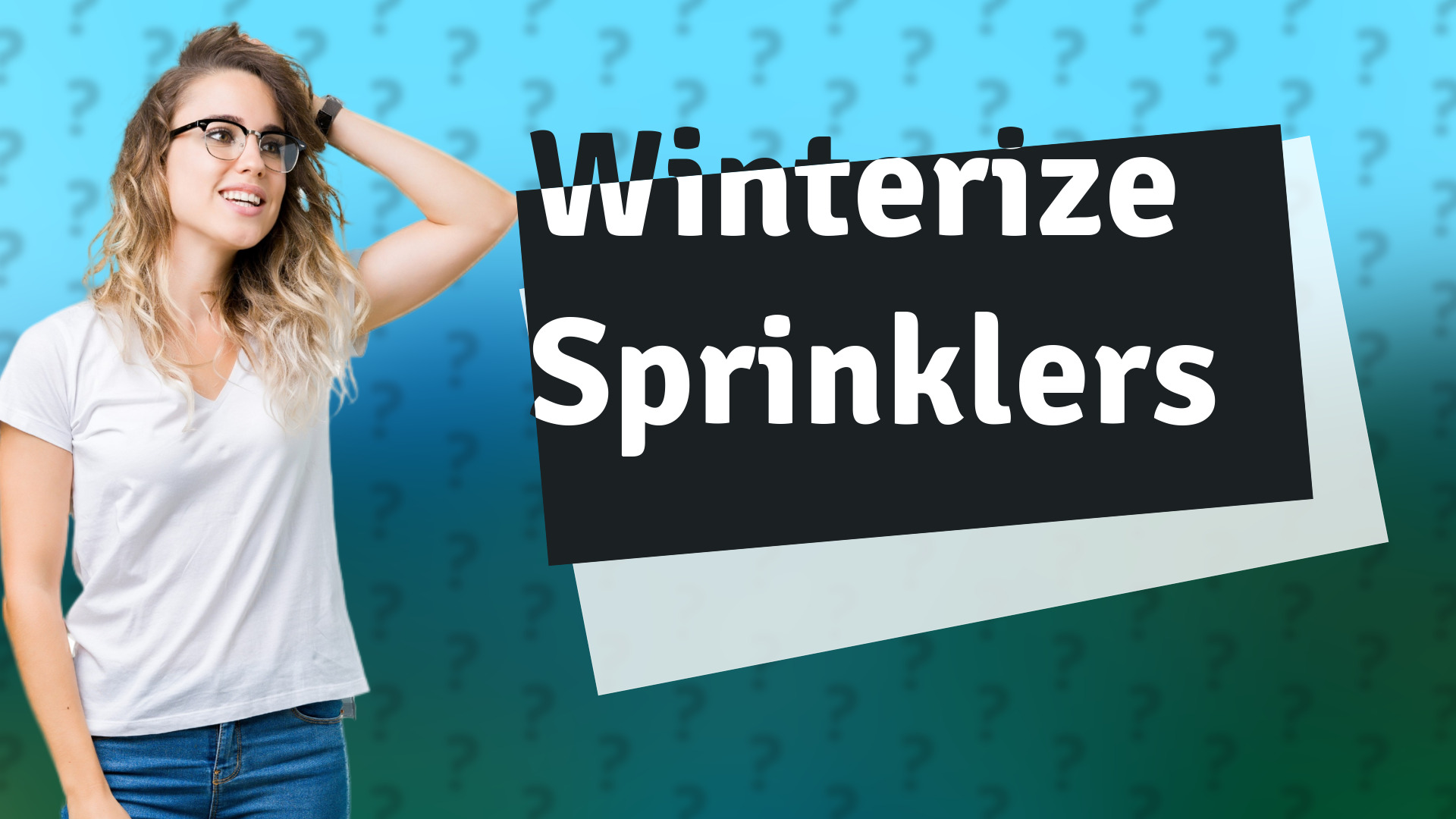 Winterize Sprinklers
