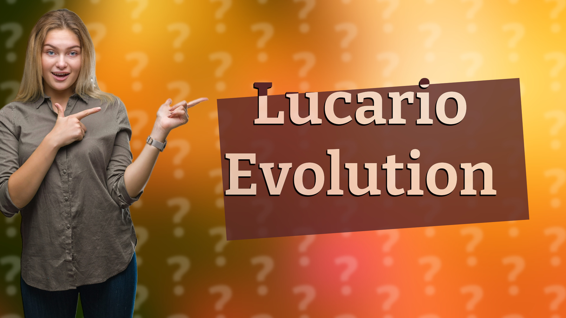 Lucario Evolution