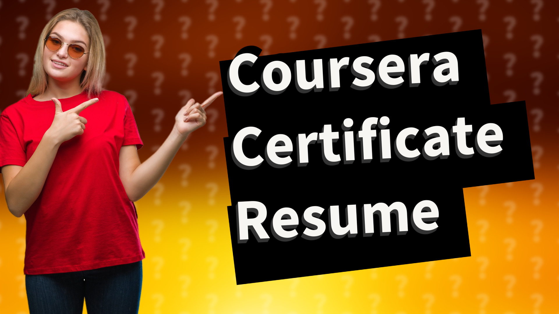 Coursera Certificate Resume
