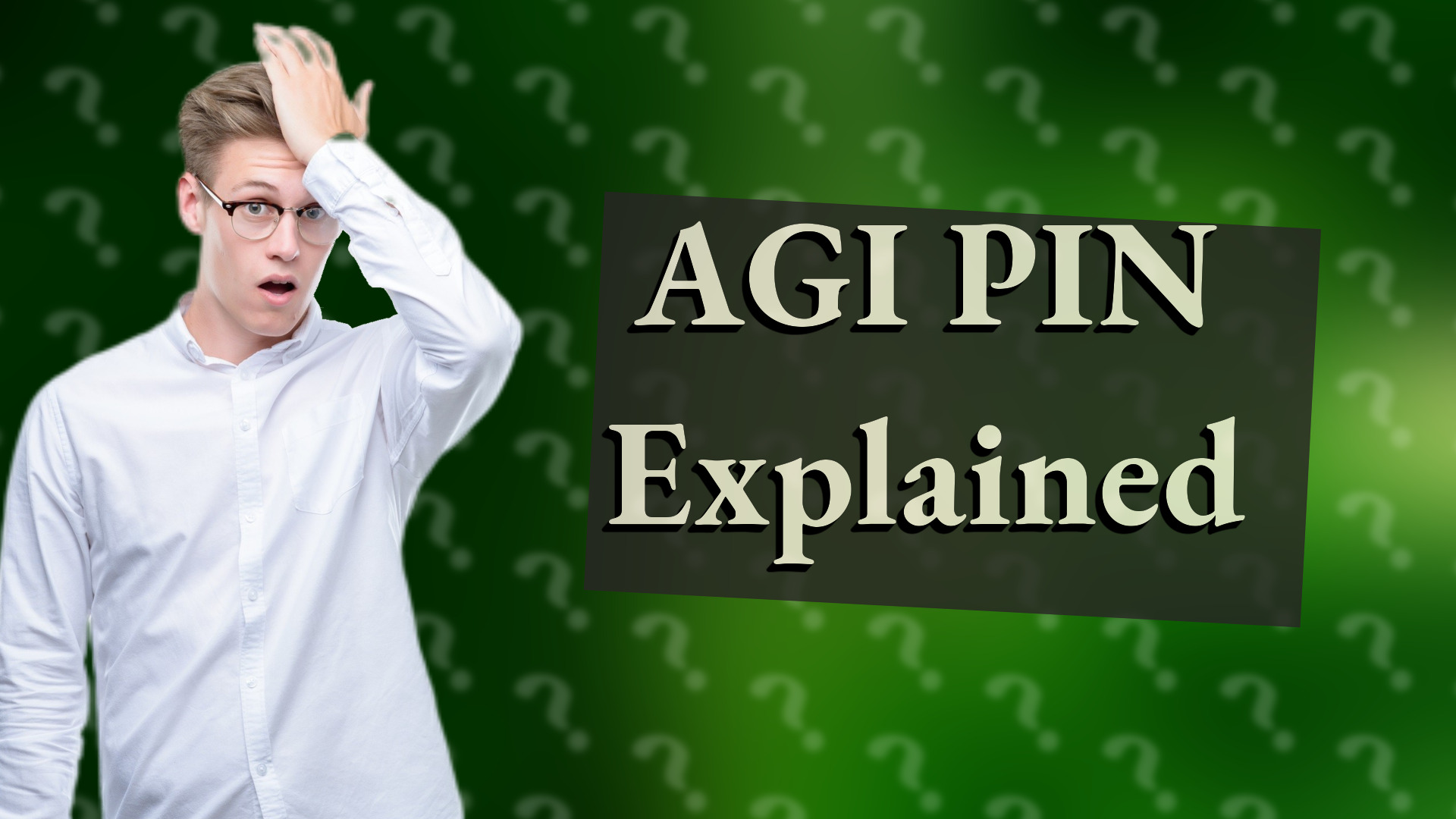 AGI PIN Explained