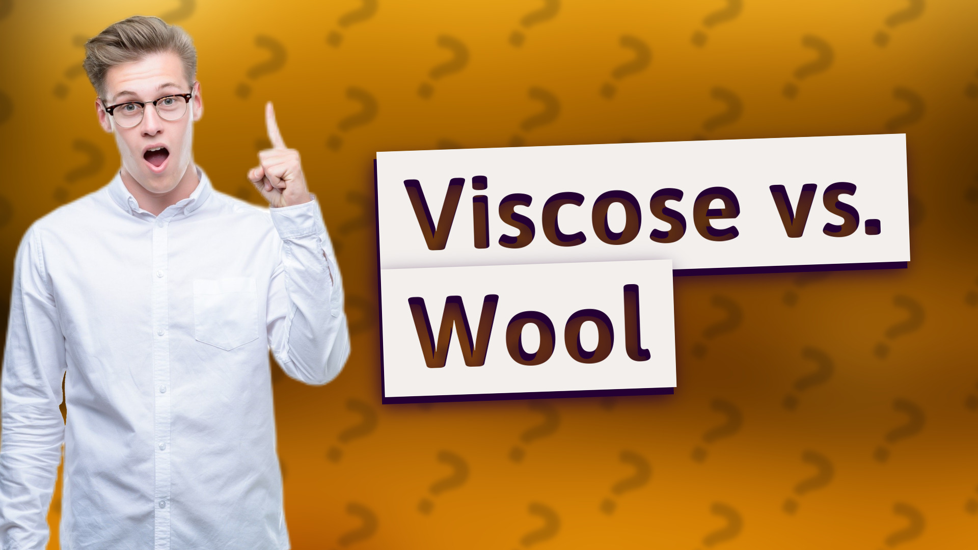 Viscose vs. Wool