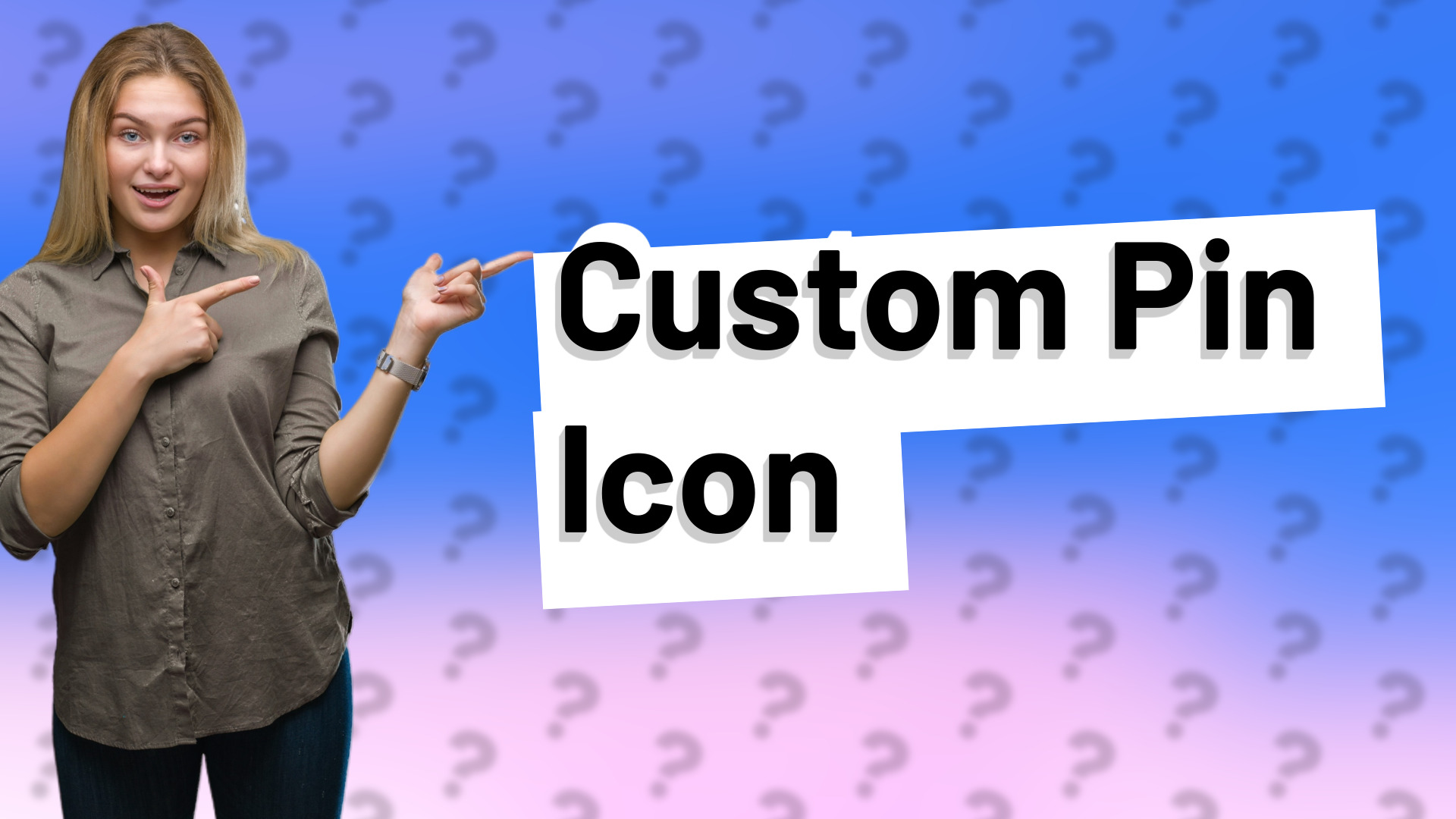 Custom Pin Icon