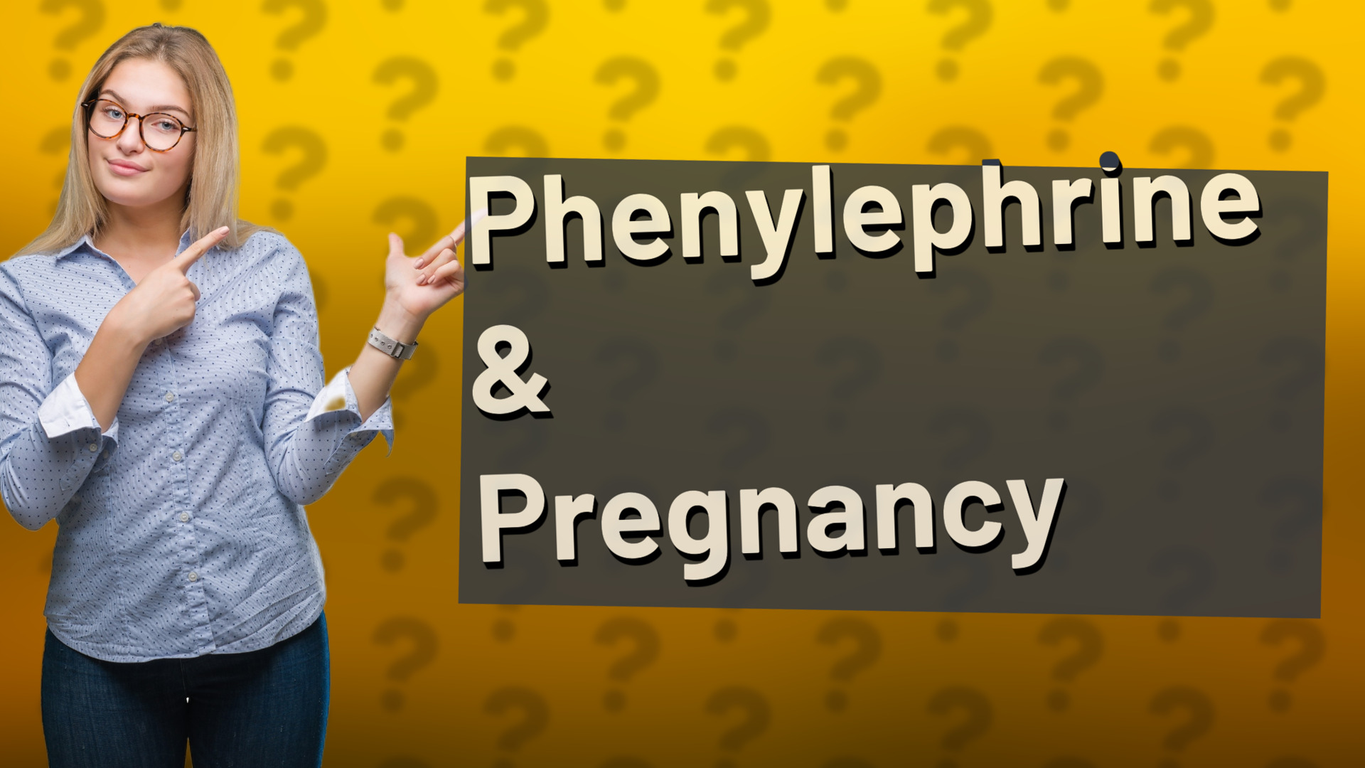 Phenylephrine & Pregnancy