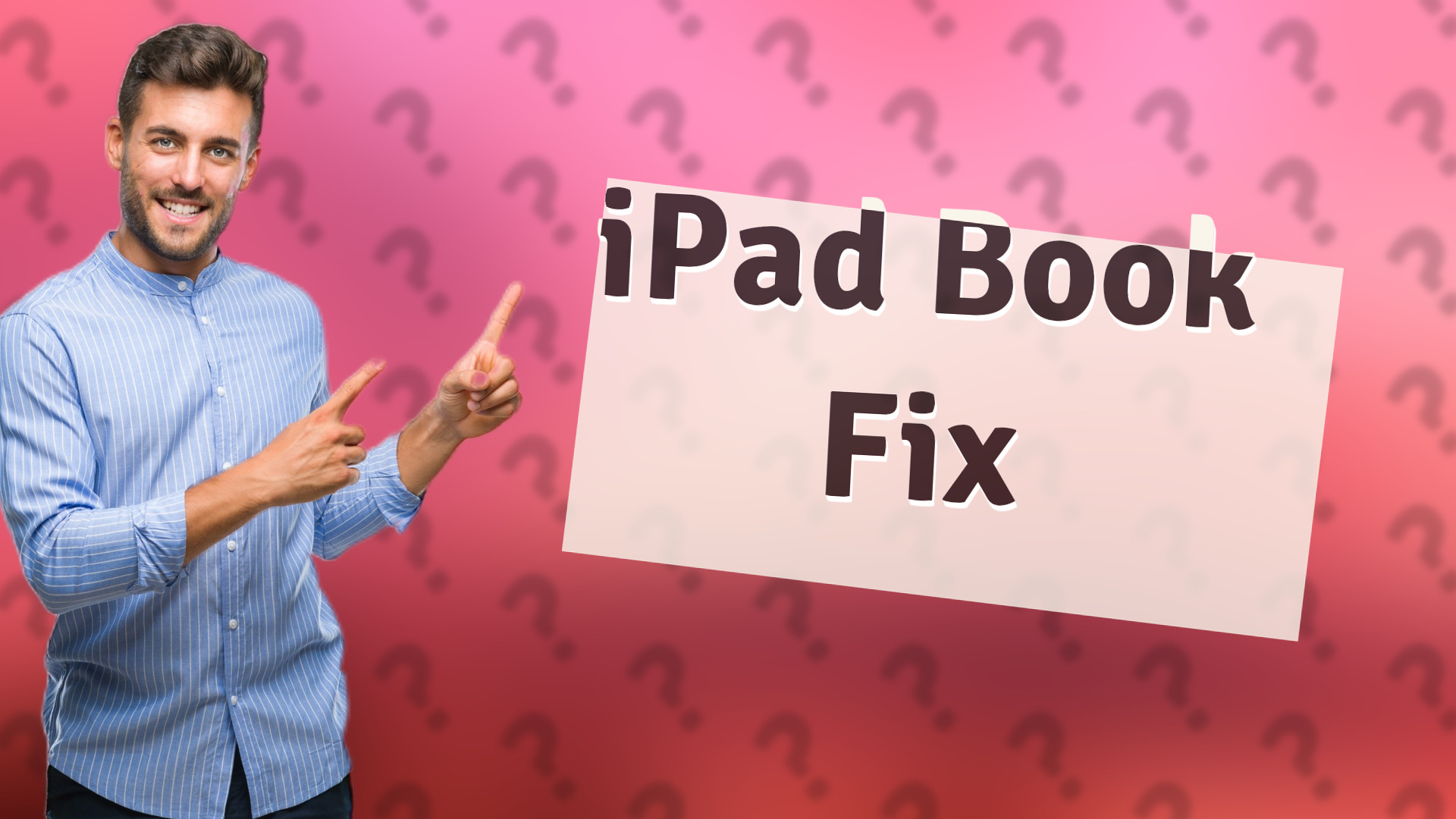 iPad Book Fix