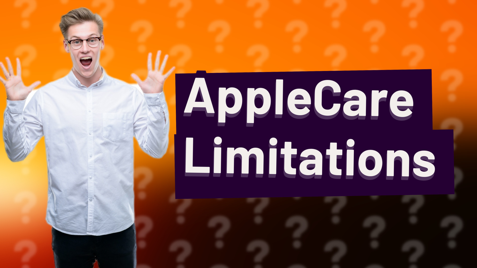 AppleCare Limitations