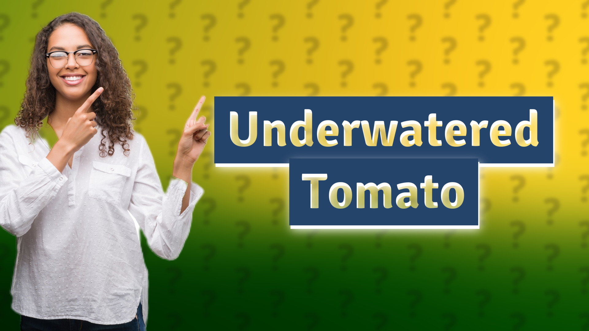 Underwatered Tomato