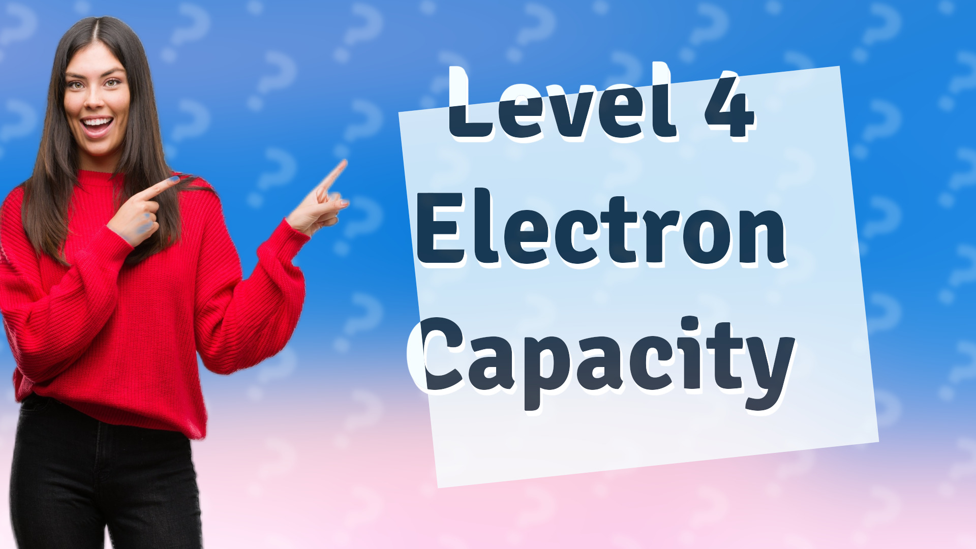Level 4 Electron Capacity