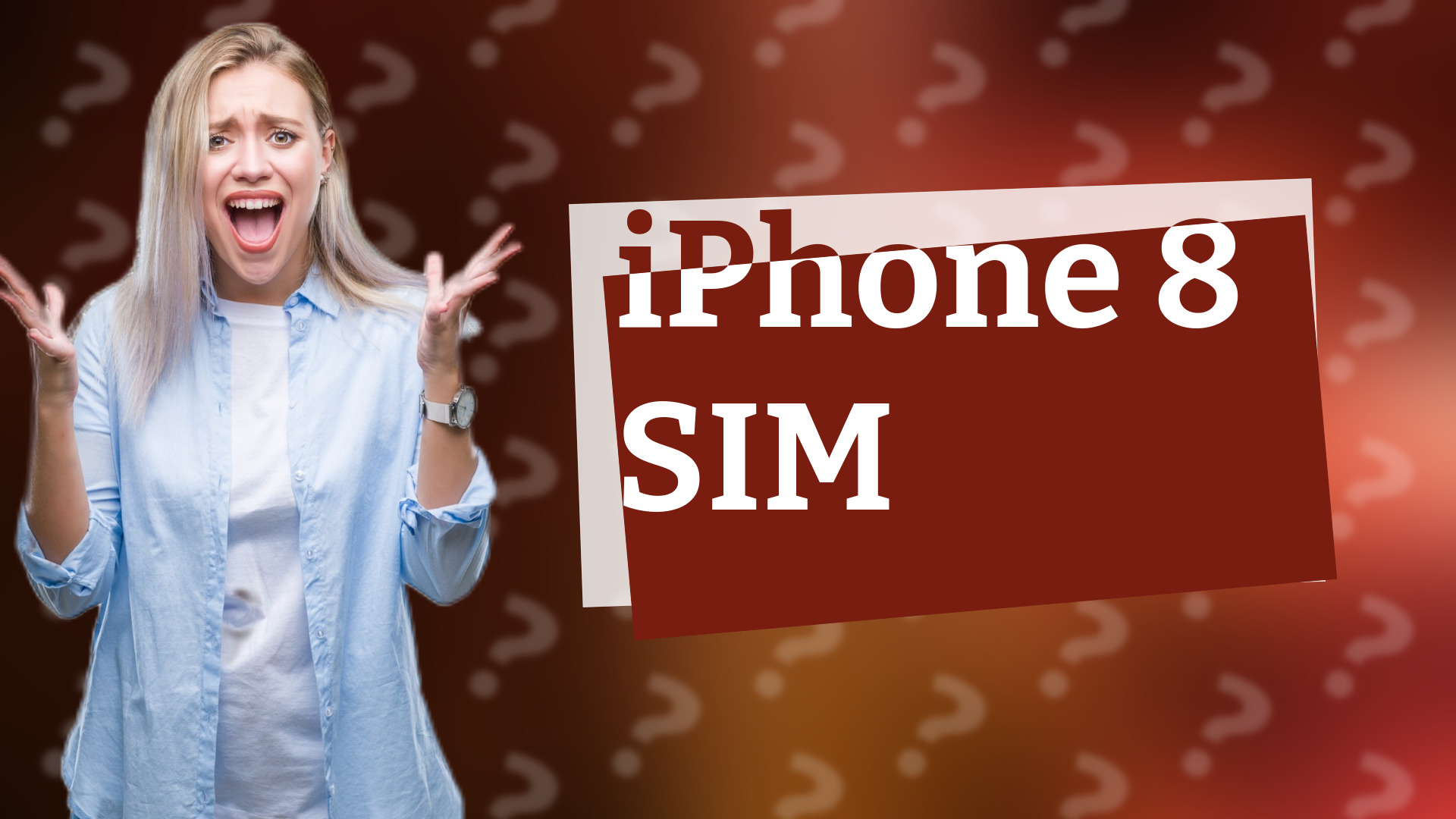 iPhone 8 SIM