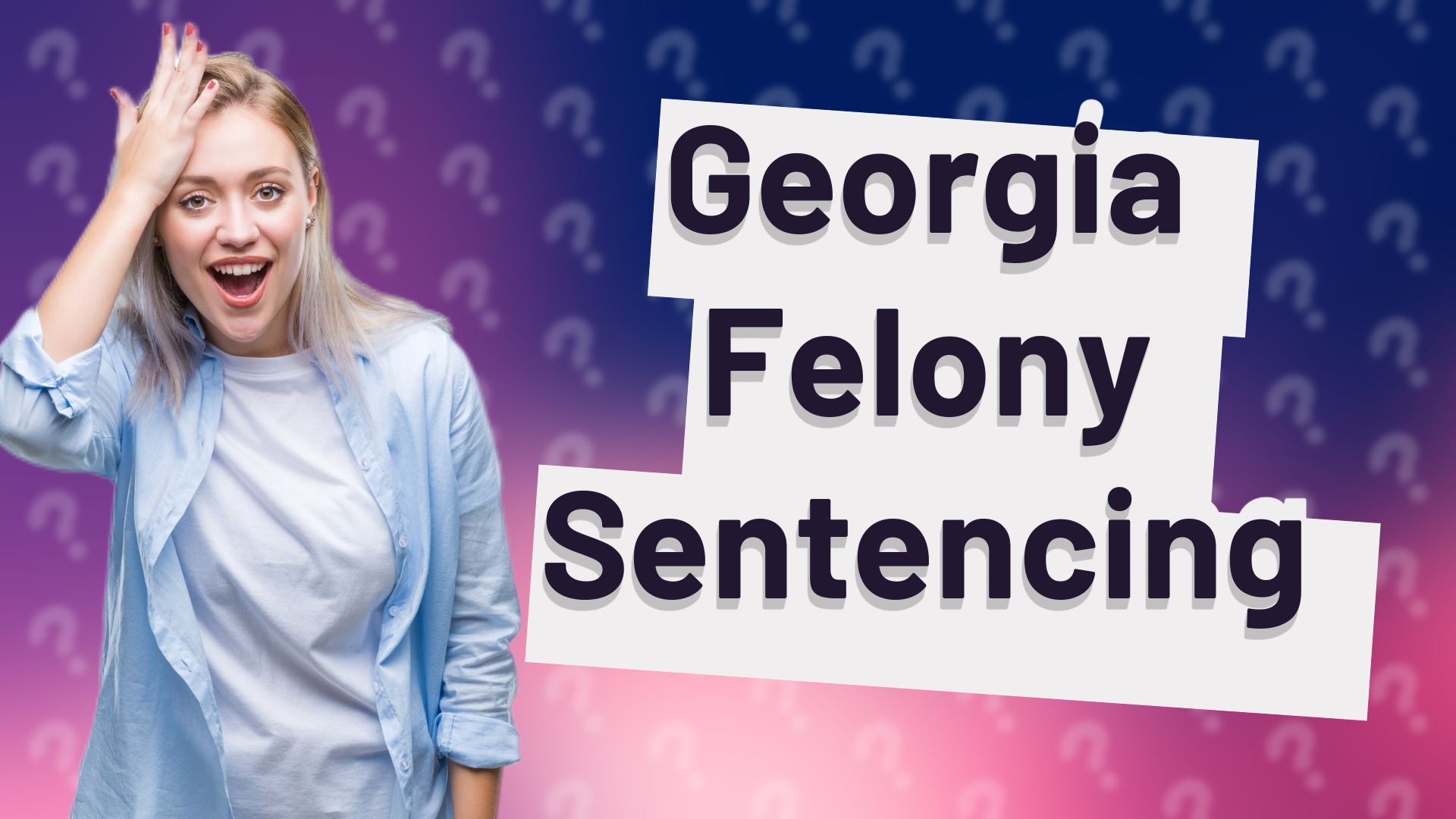 Georgia Felony Sentencing