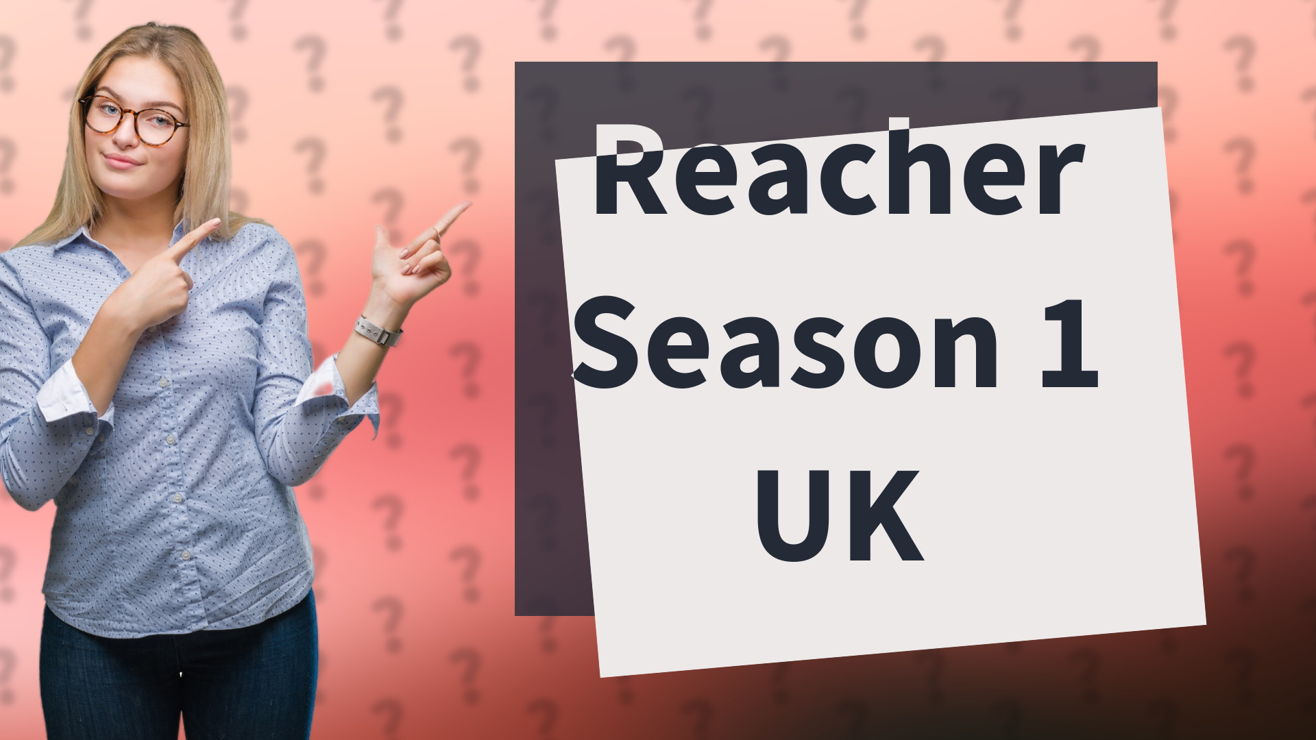 Reacher Season 1 UK