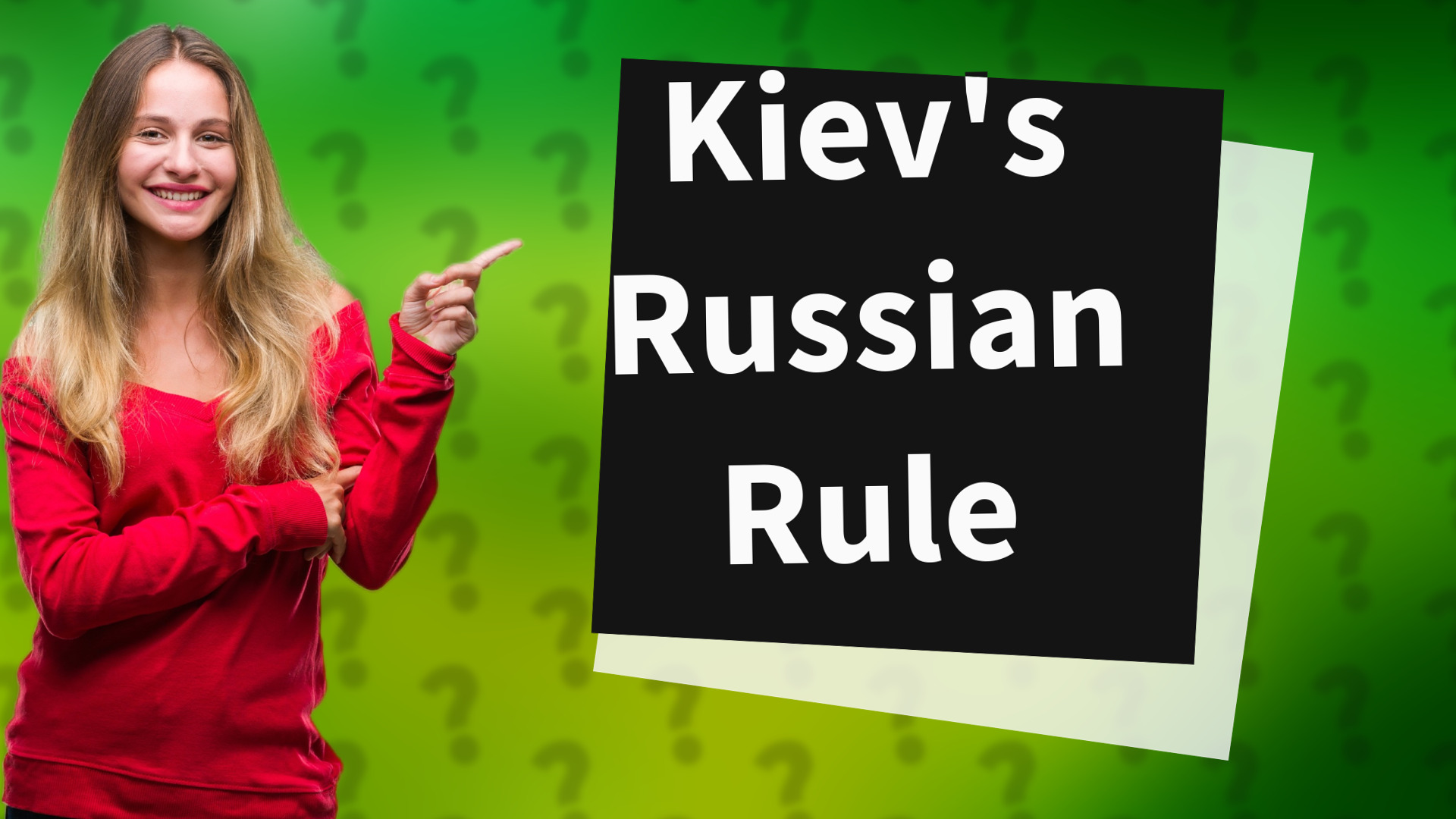 Kiev's Russian Rule
