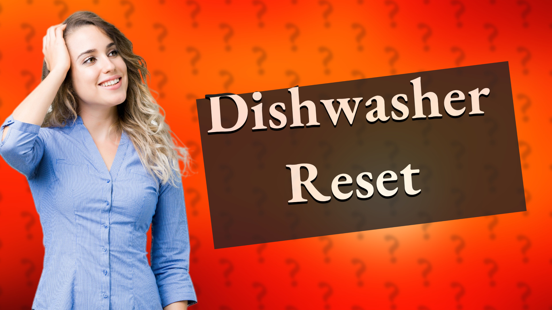 Dishwasher Reset