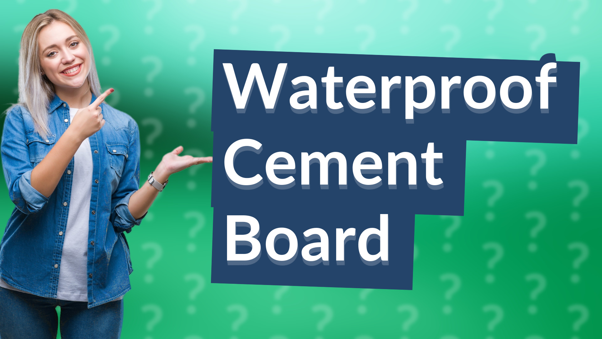 Waterproof Cement Board