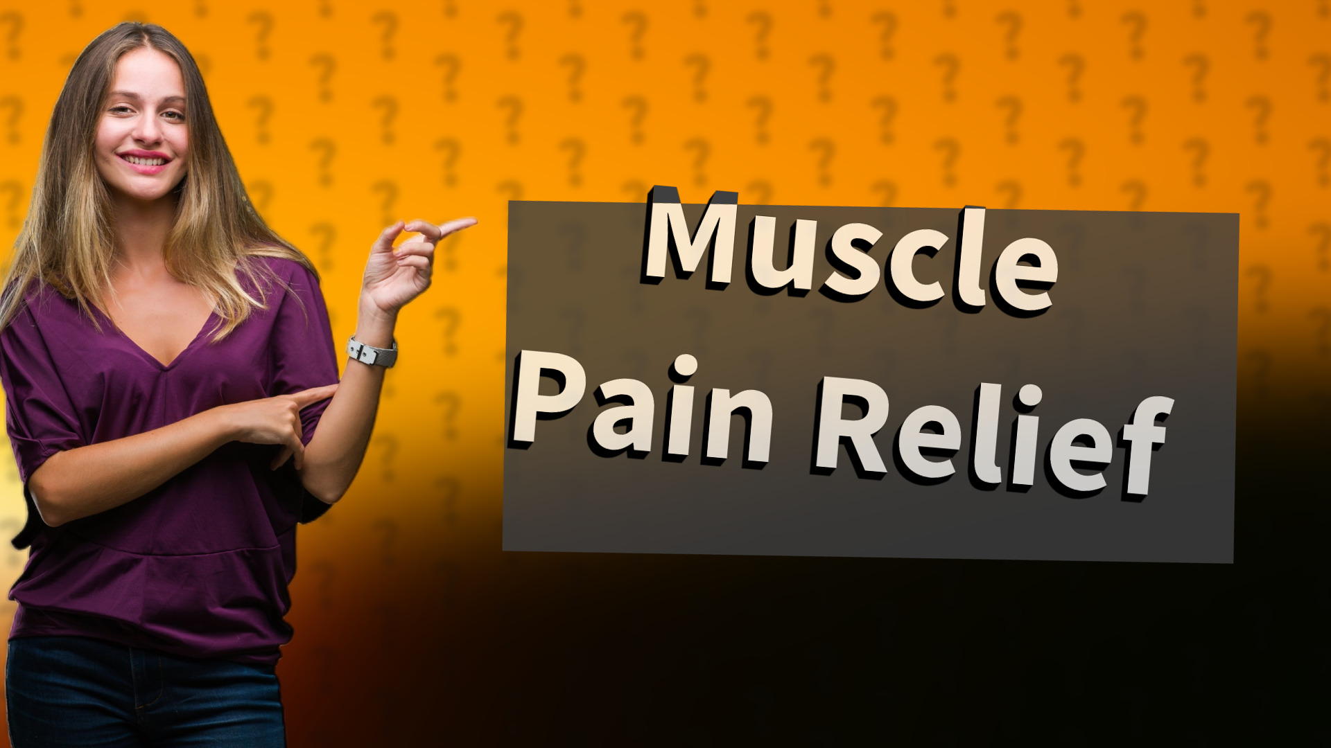 Muscle Pain Relief