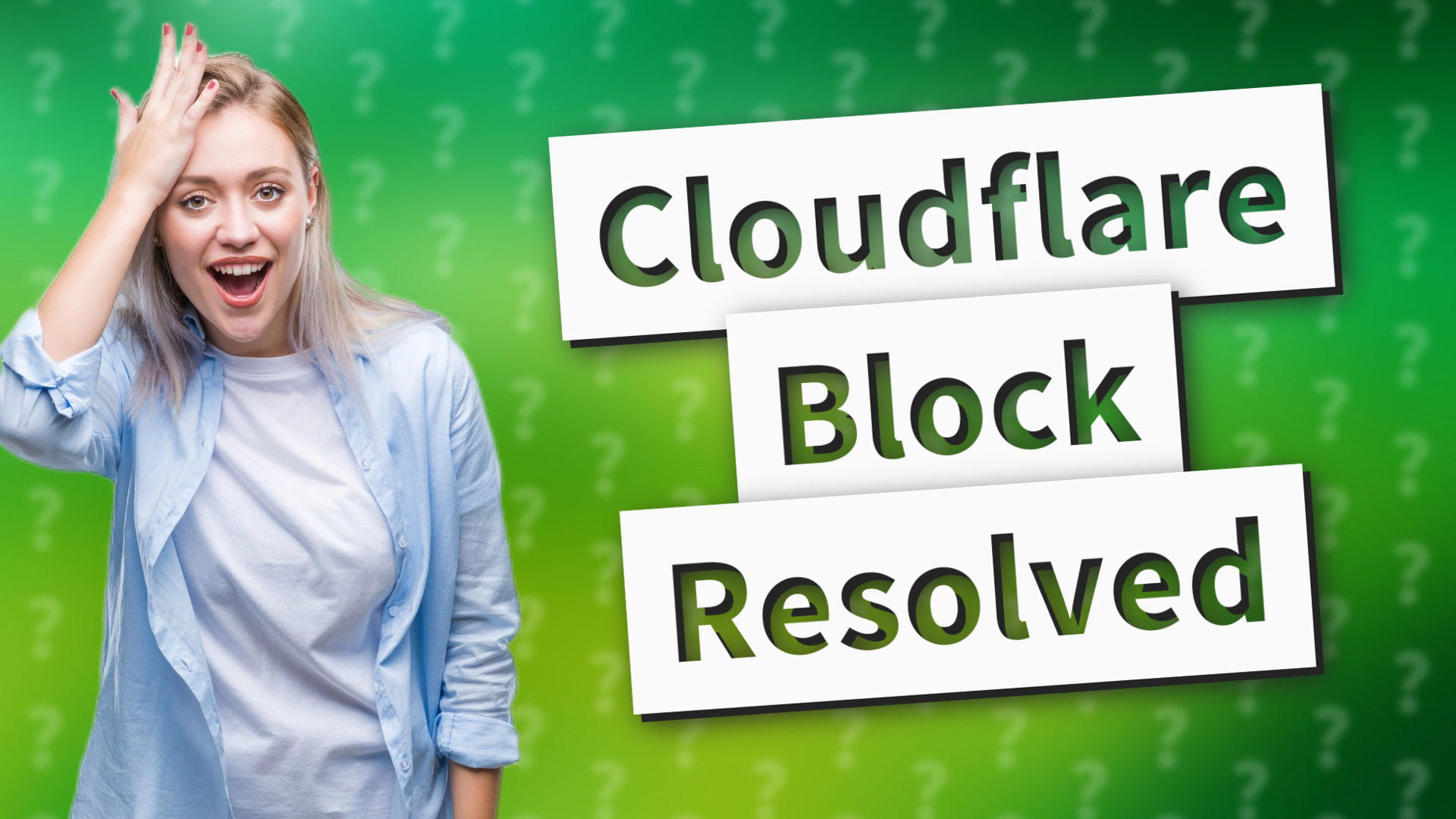Cloudflare Block Resolved