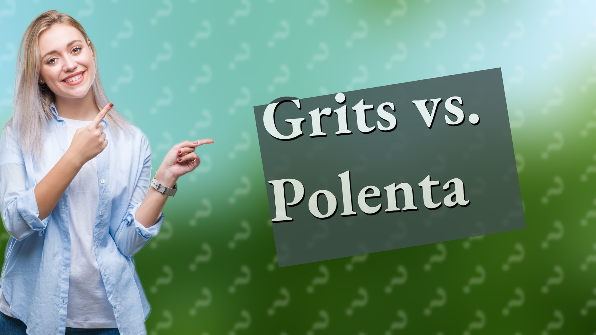 Grits vs. Polenta