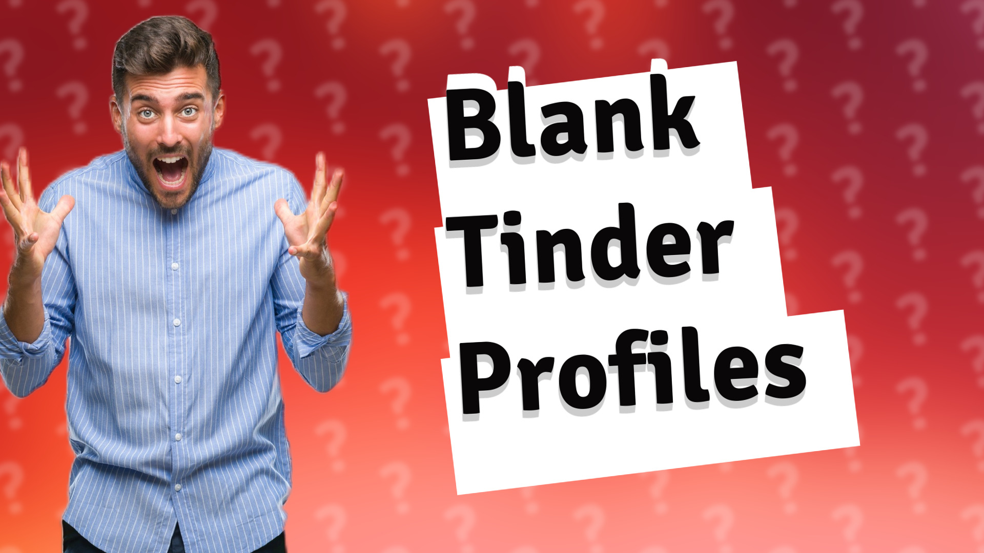 Blank Tinder Profiles
