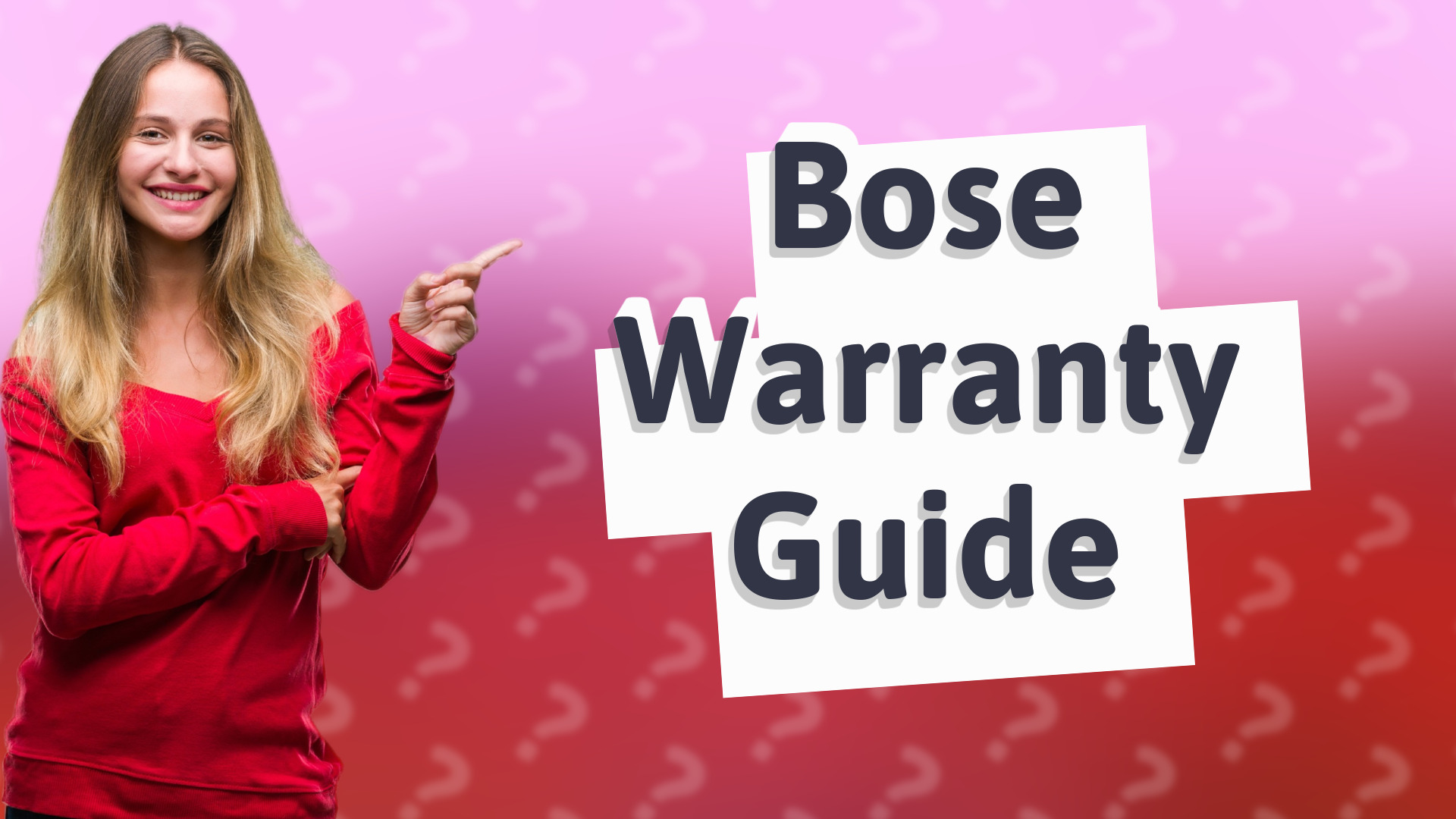 Bose Warranty Guide