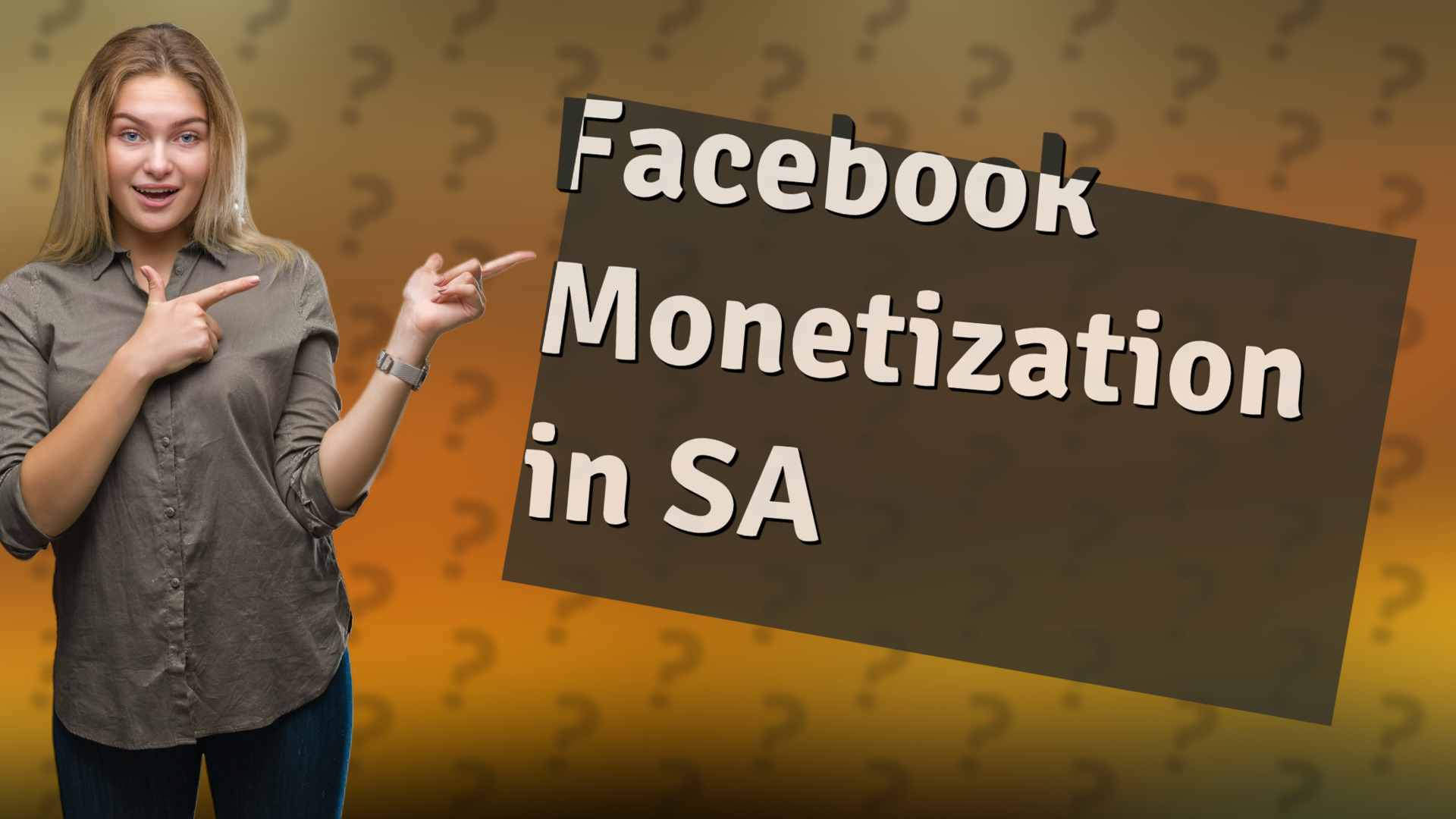 Facebook Monetization in SA