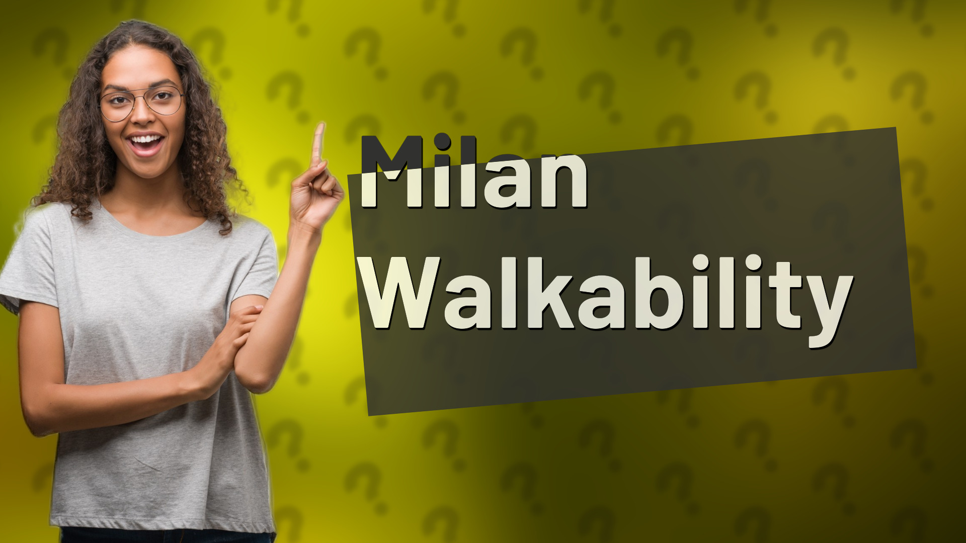 Milan Walkability