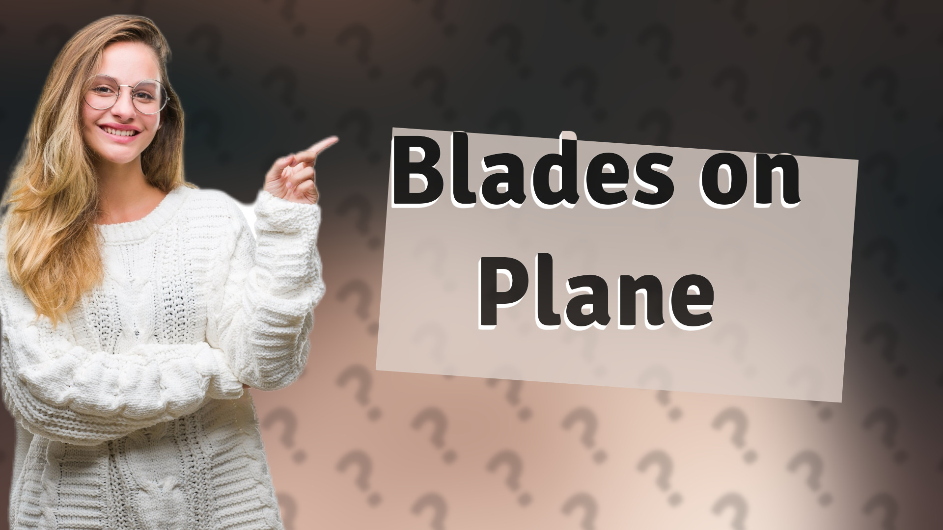Blades on Plane