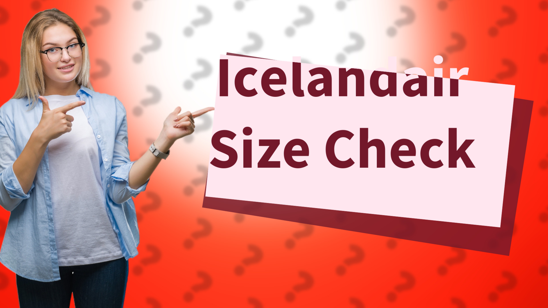 Icelandair Size Check