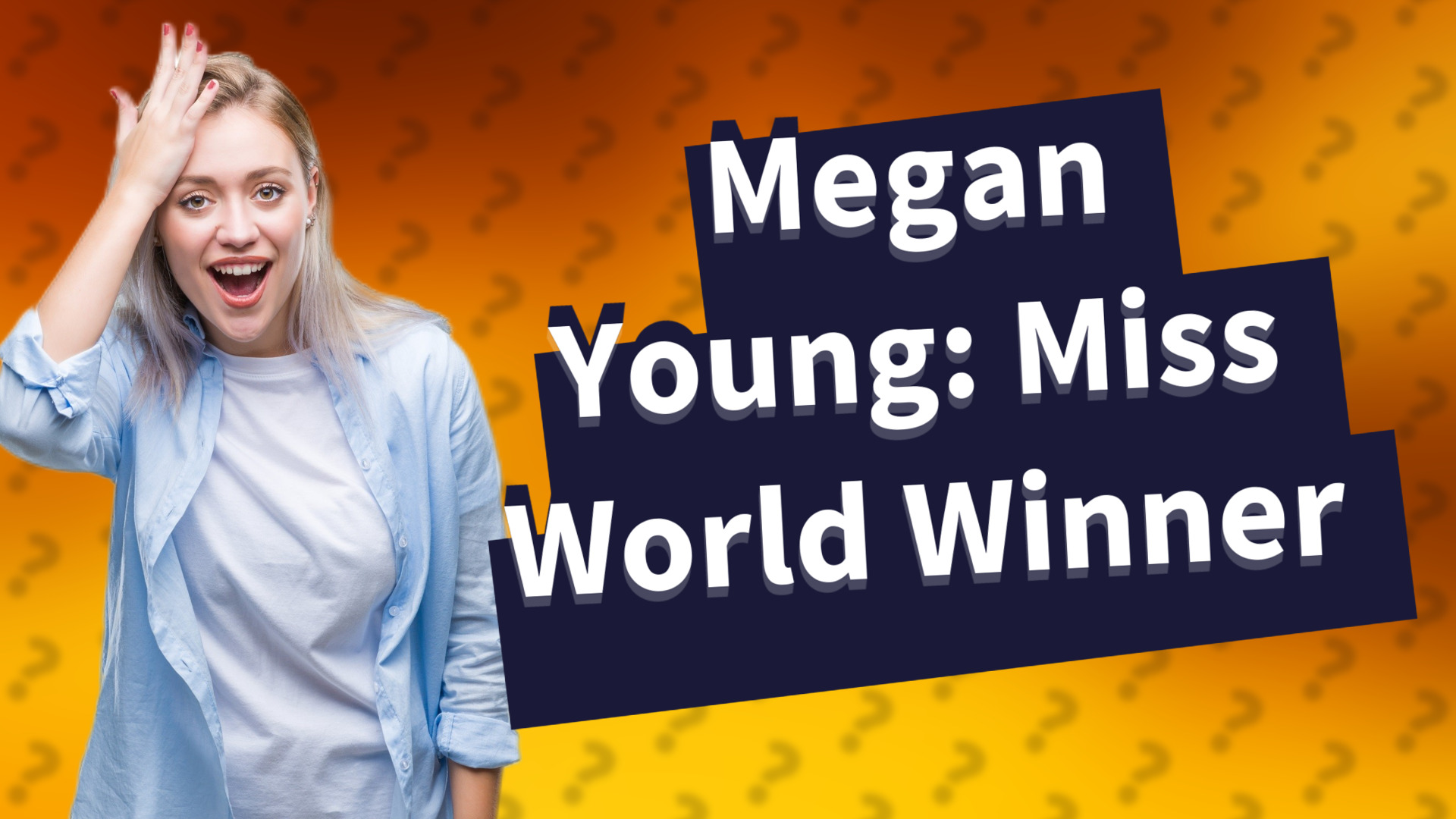 Megan Young: Miss World Winner