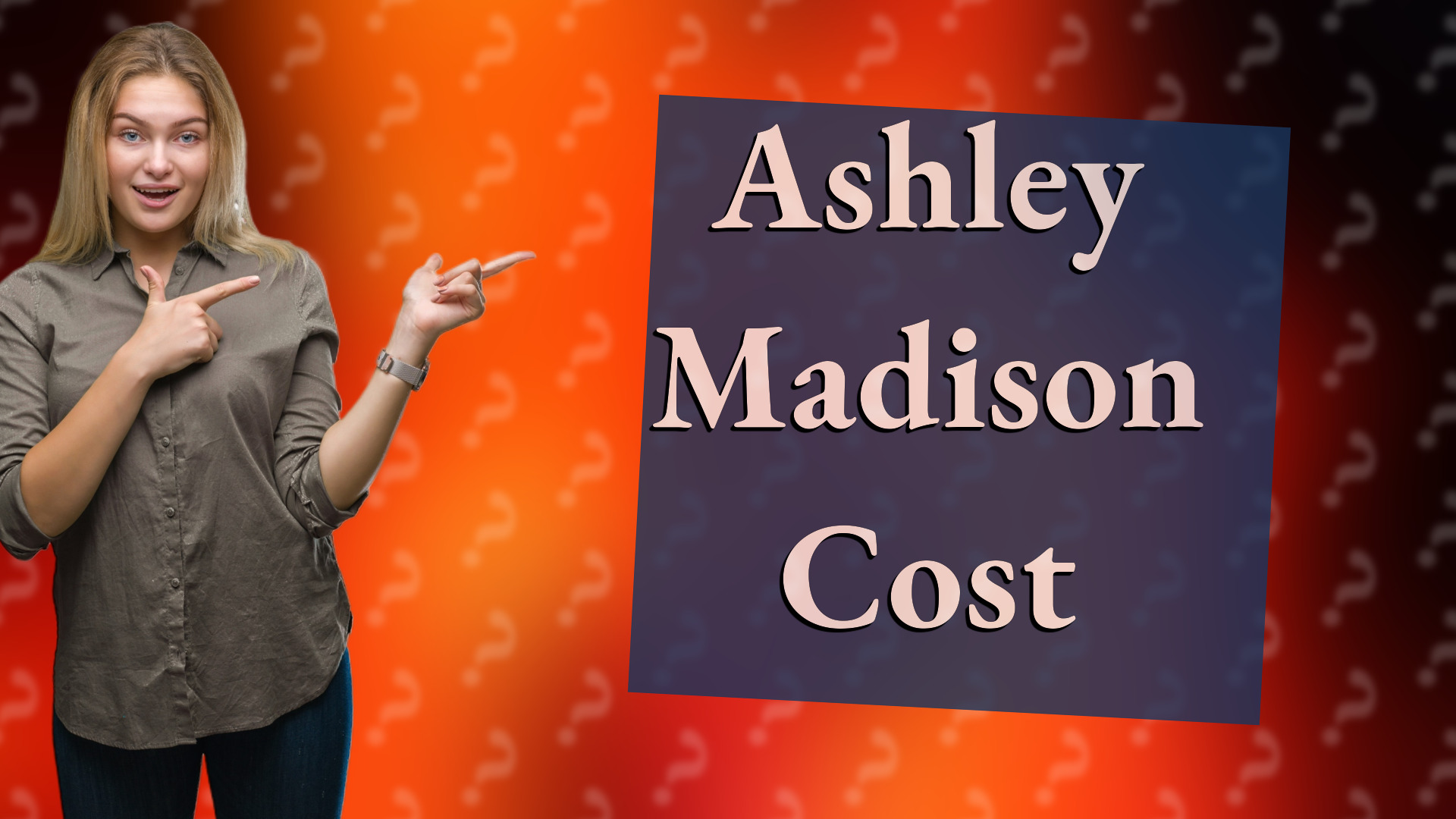 Ashley Madison Cost