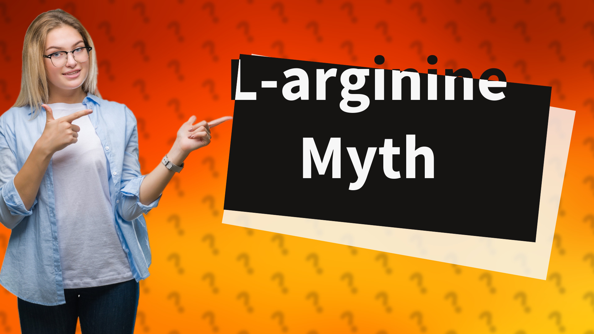 L-arginine Myth