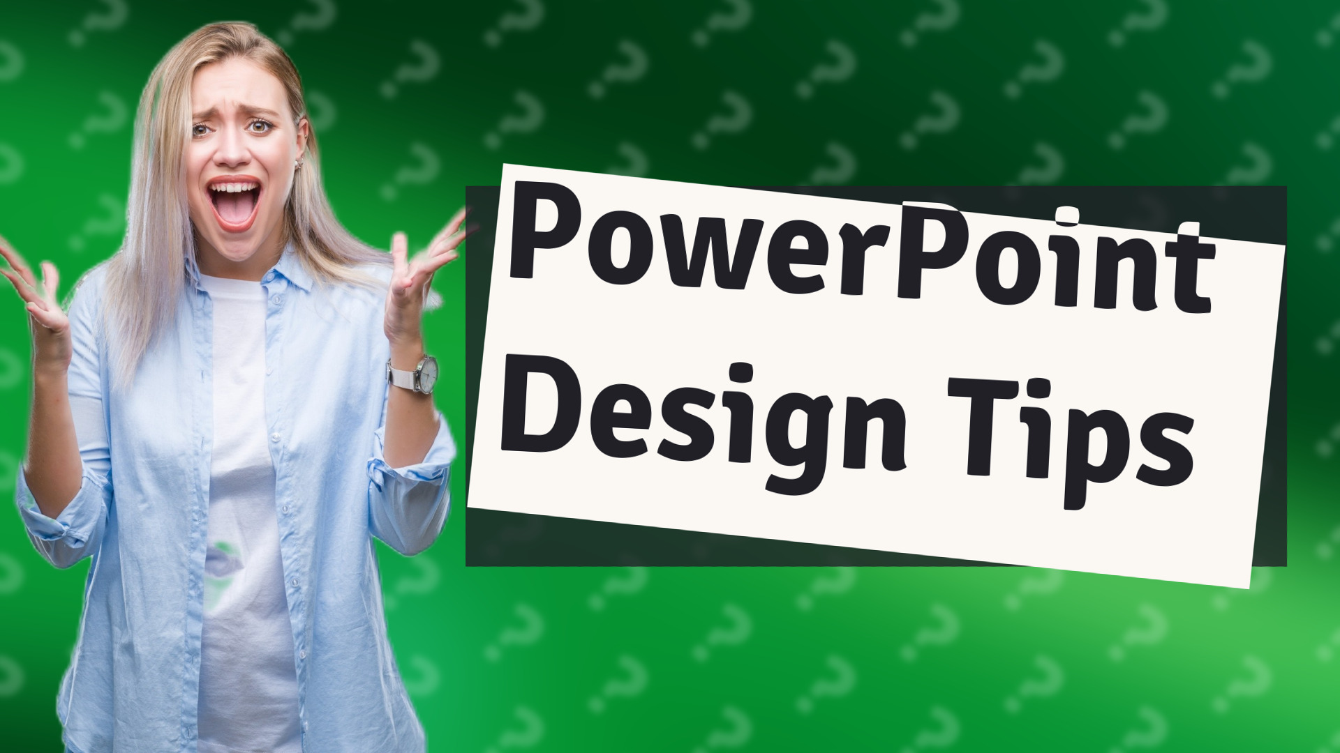 PowerPoint Design Tips