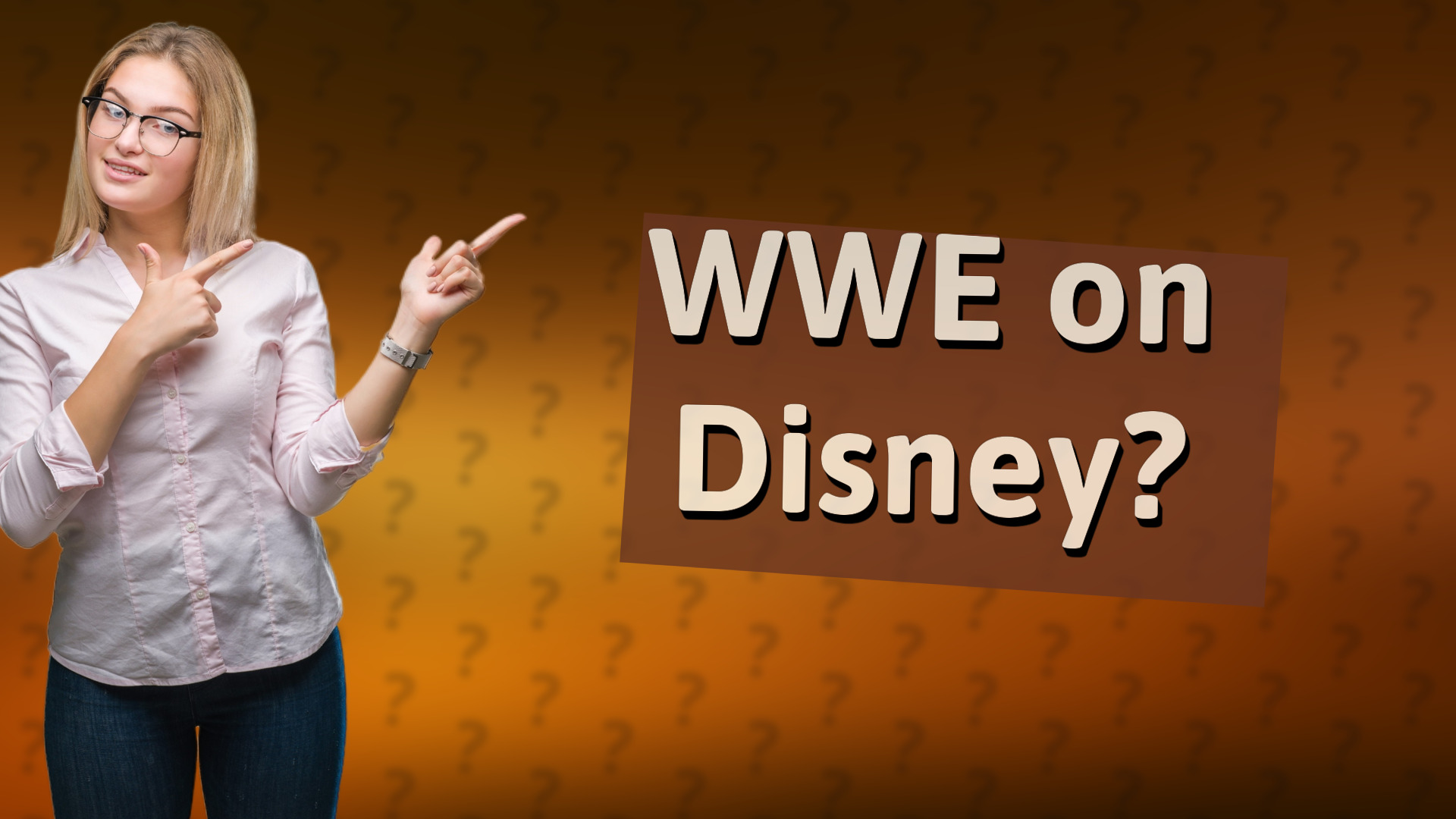 WWE on Disney?