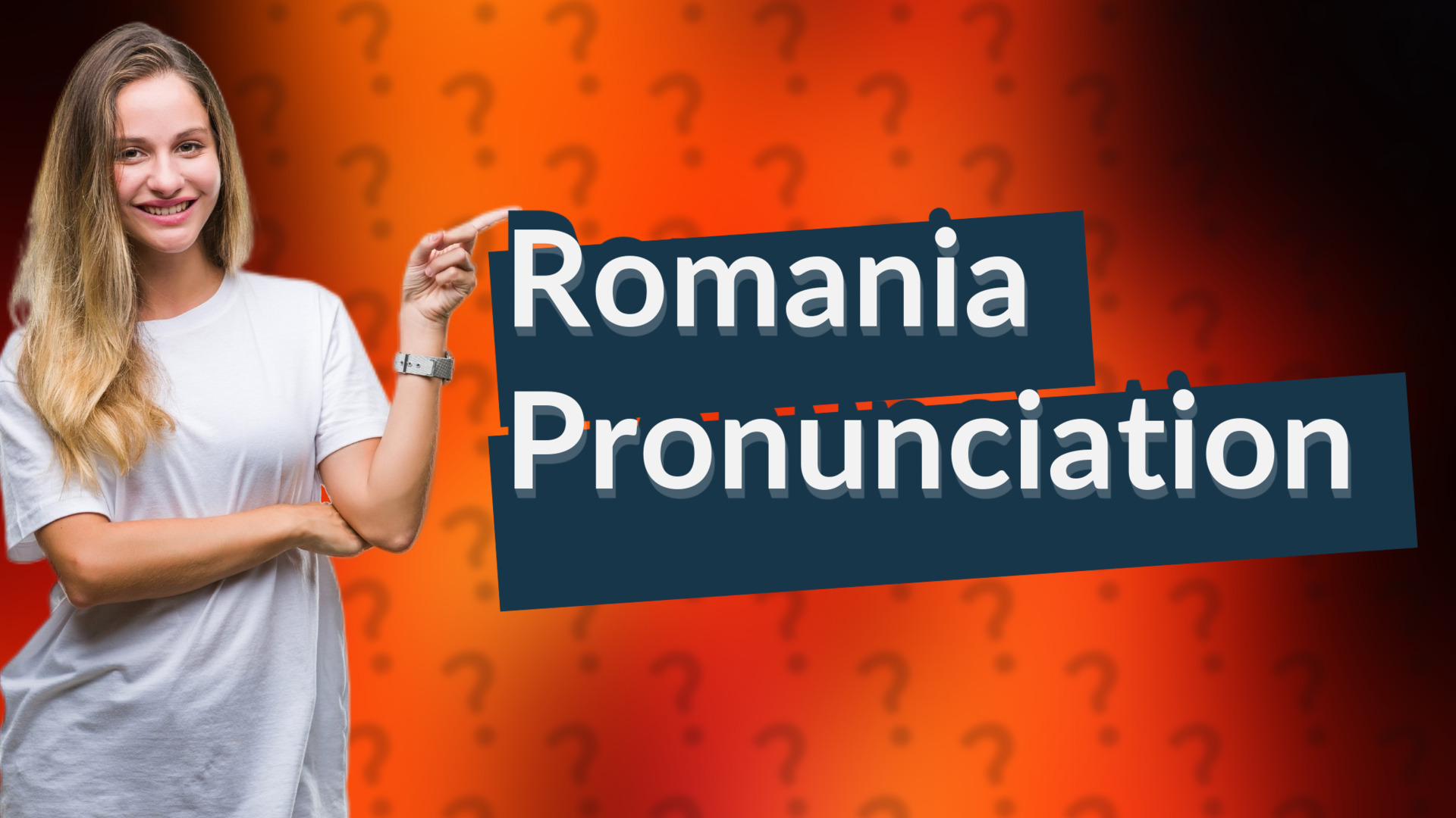Romania Pronunciation