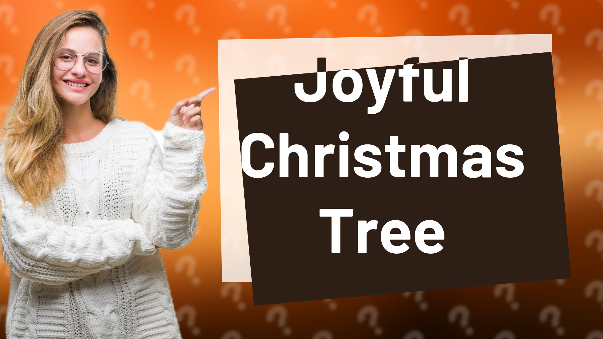 Joyful Christmas Tree
