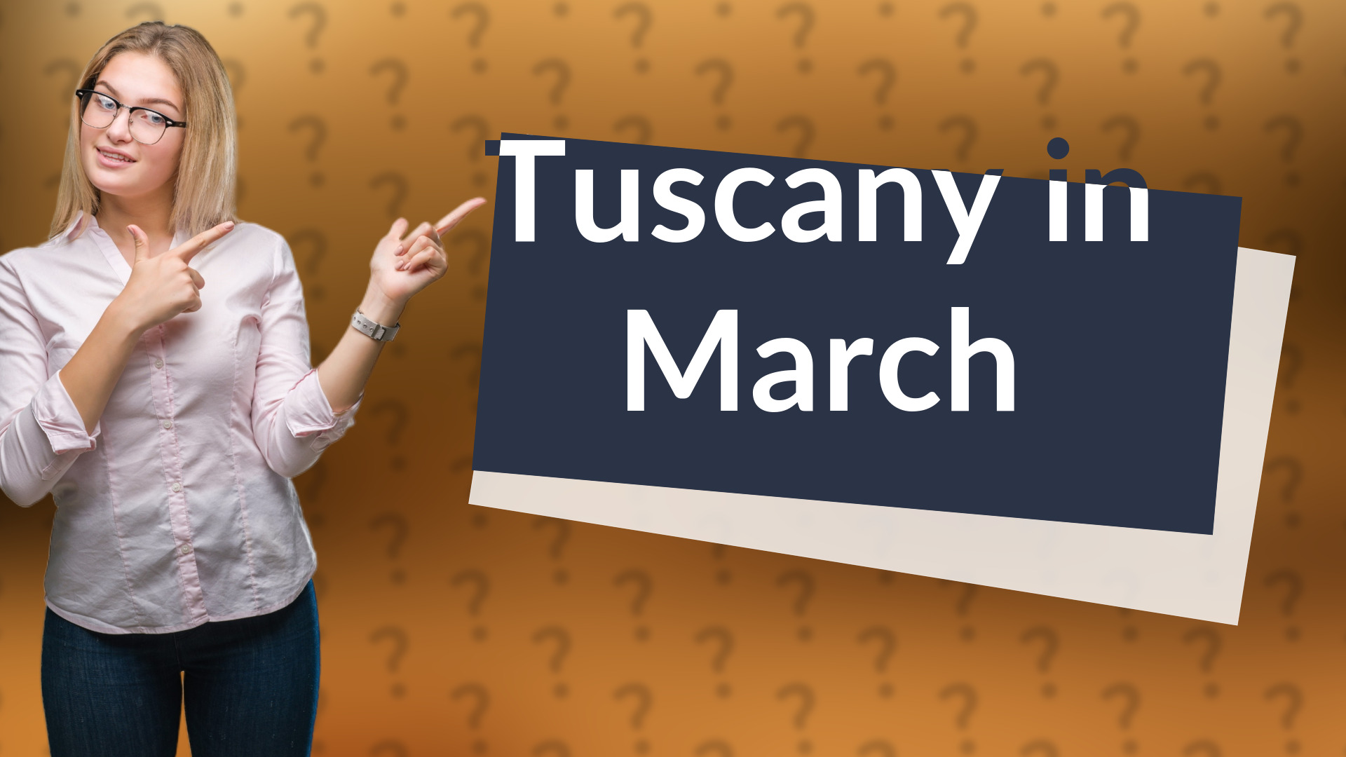 Tuscany in March