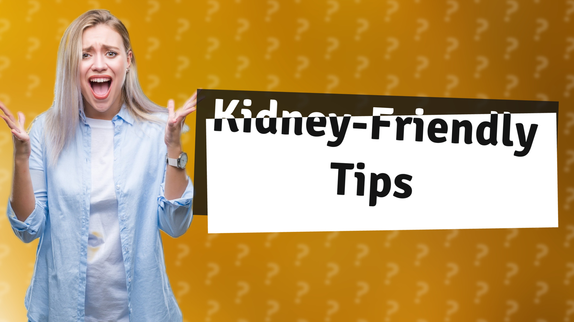 Kidney-Friendly Tips