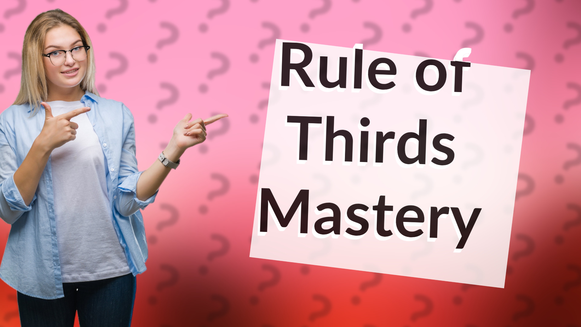 Rule of Thirds Mastery