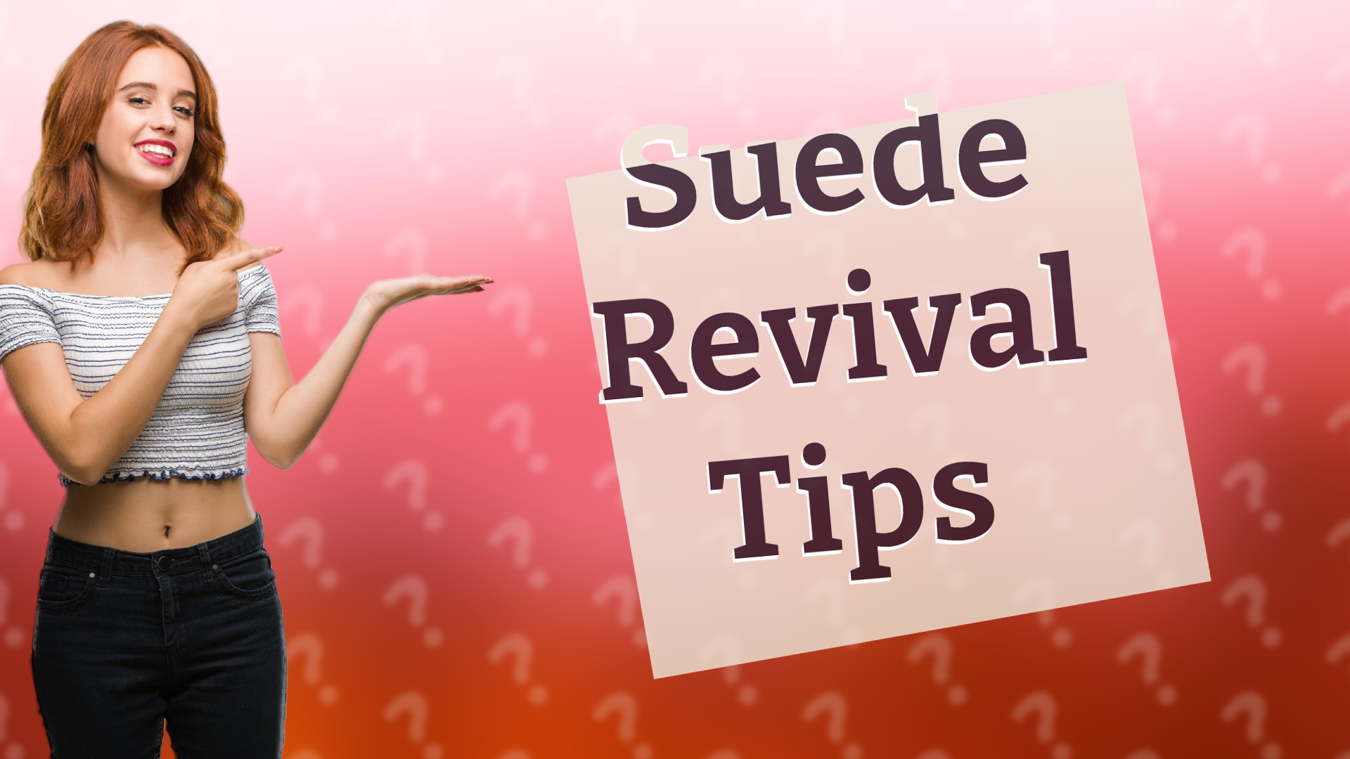 Suede Revival Tips