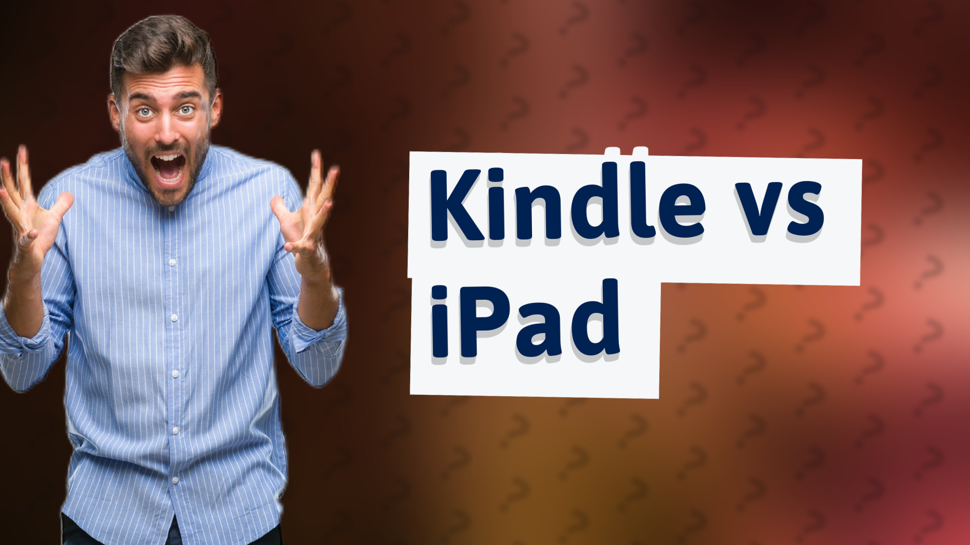 Kindle vs iPad