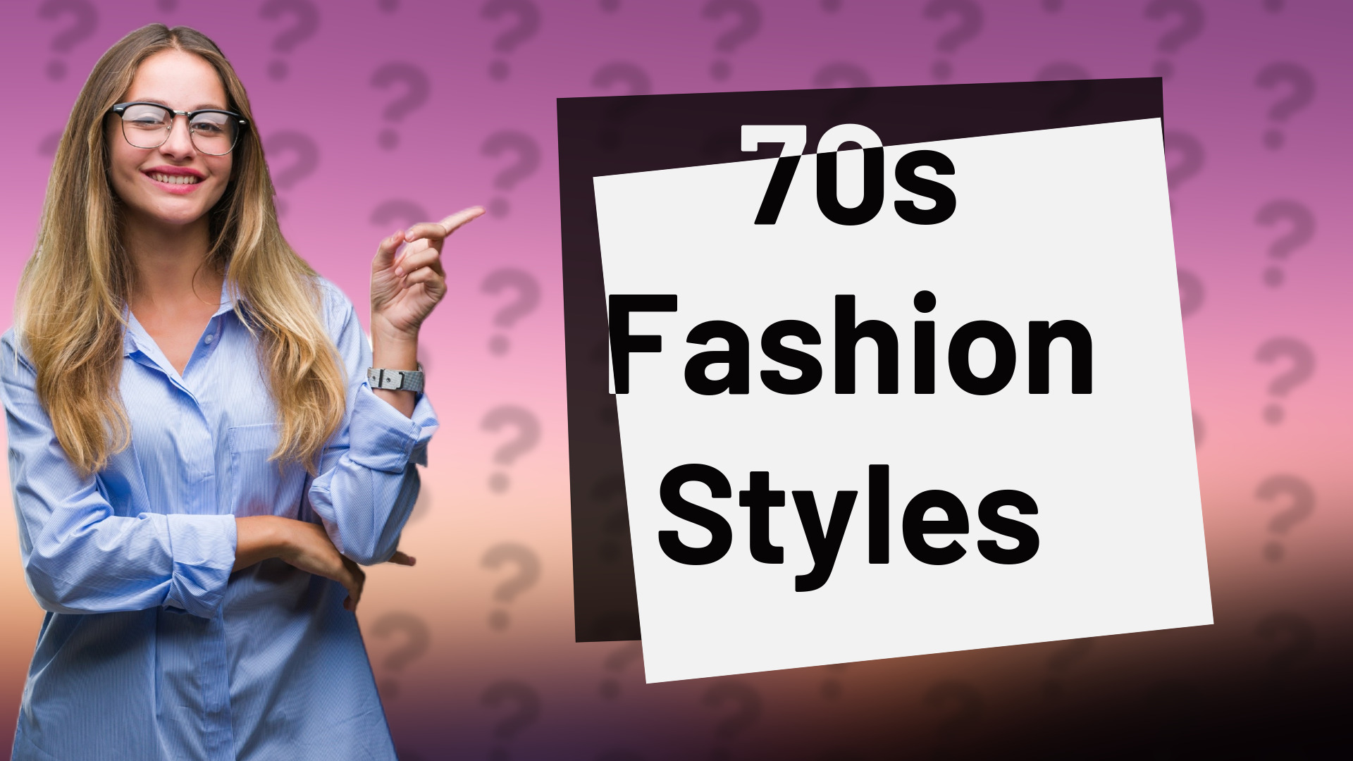 70s Fashion Styles