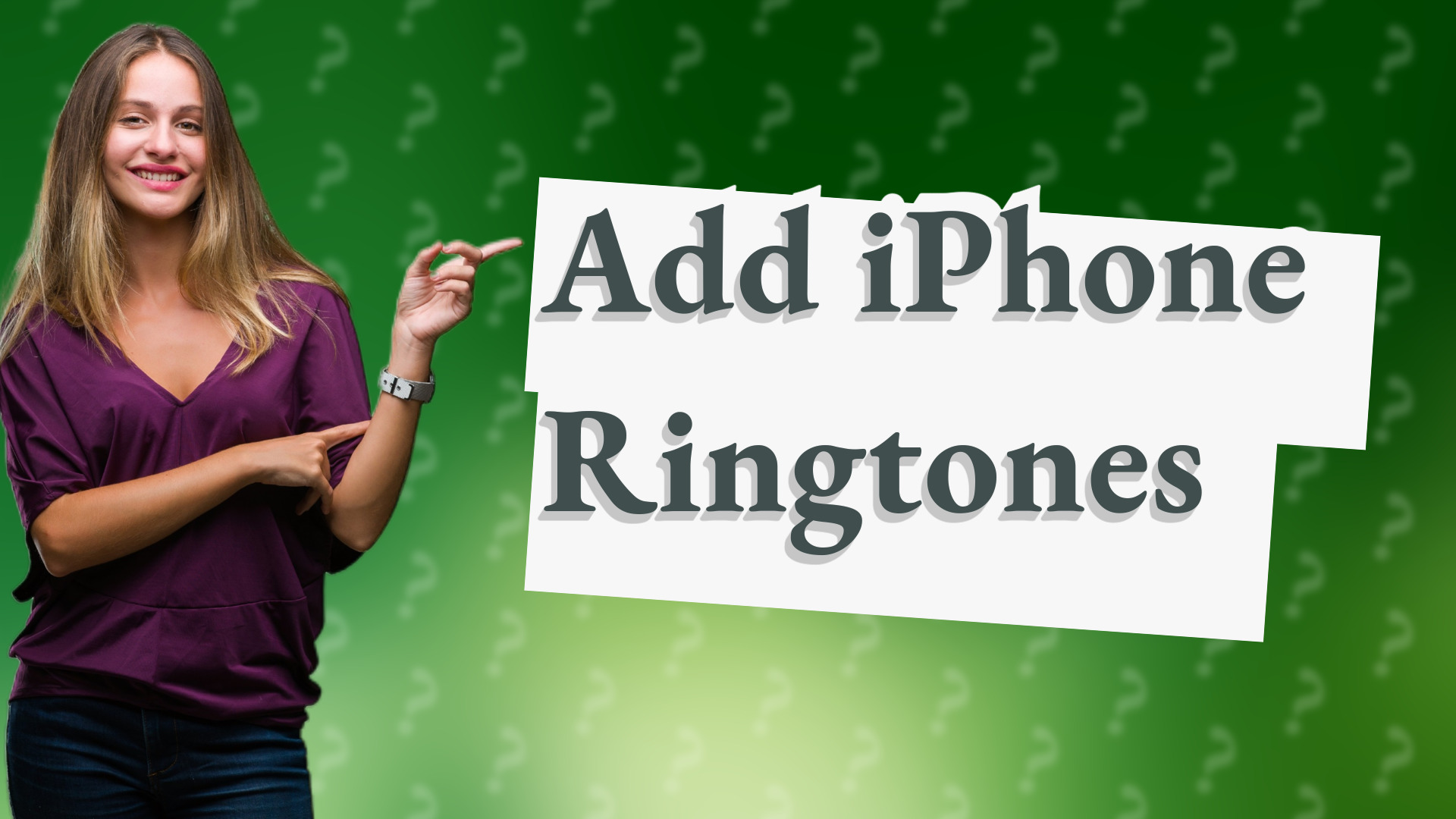 Add iPhone Ringtones