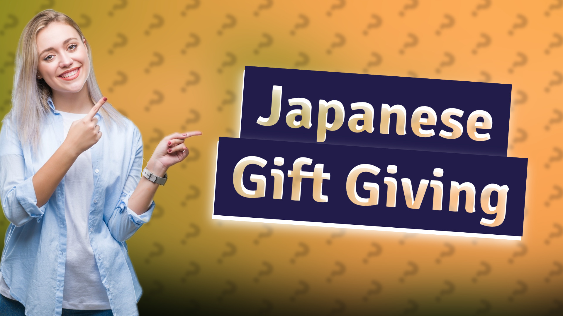 Japanese Gift Giving