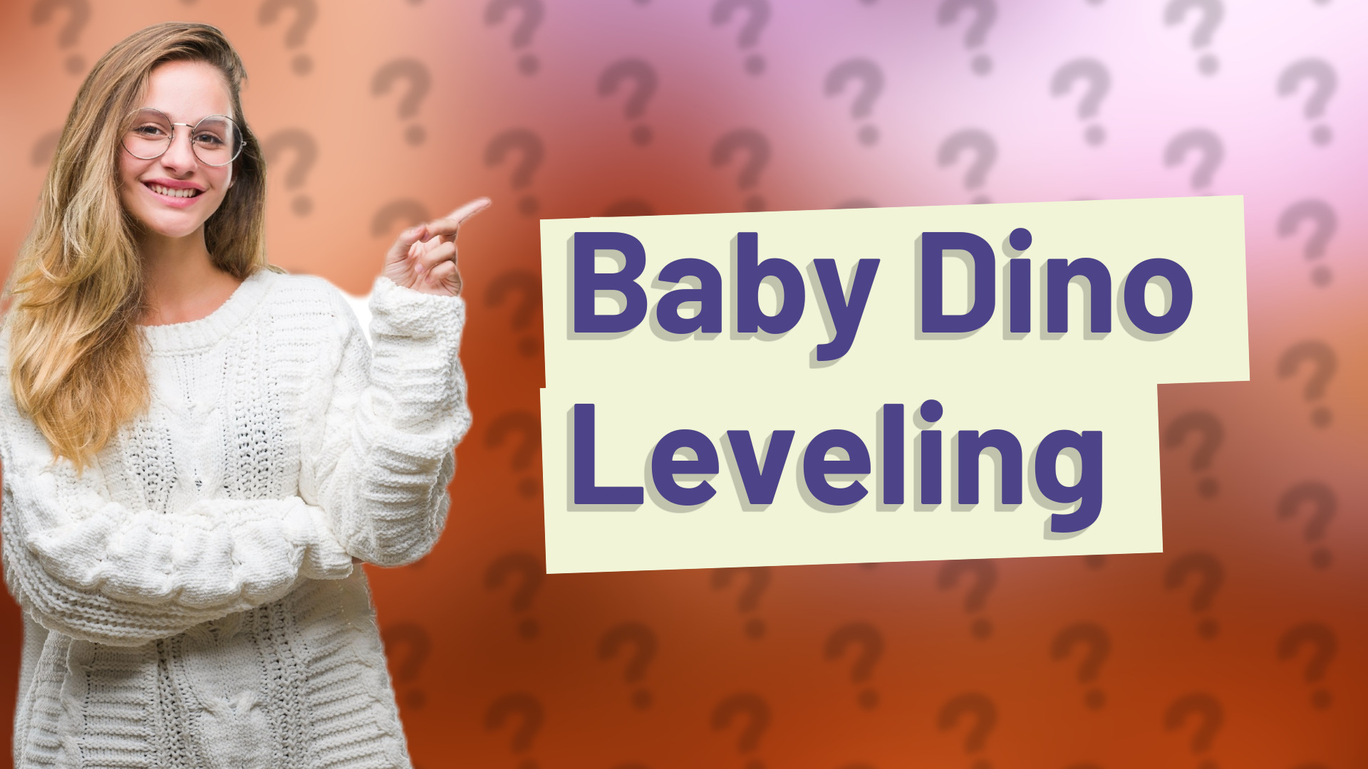 Baby Dino Leveling